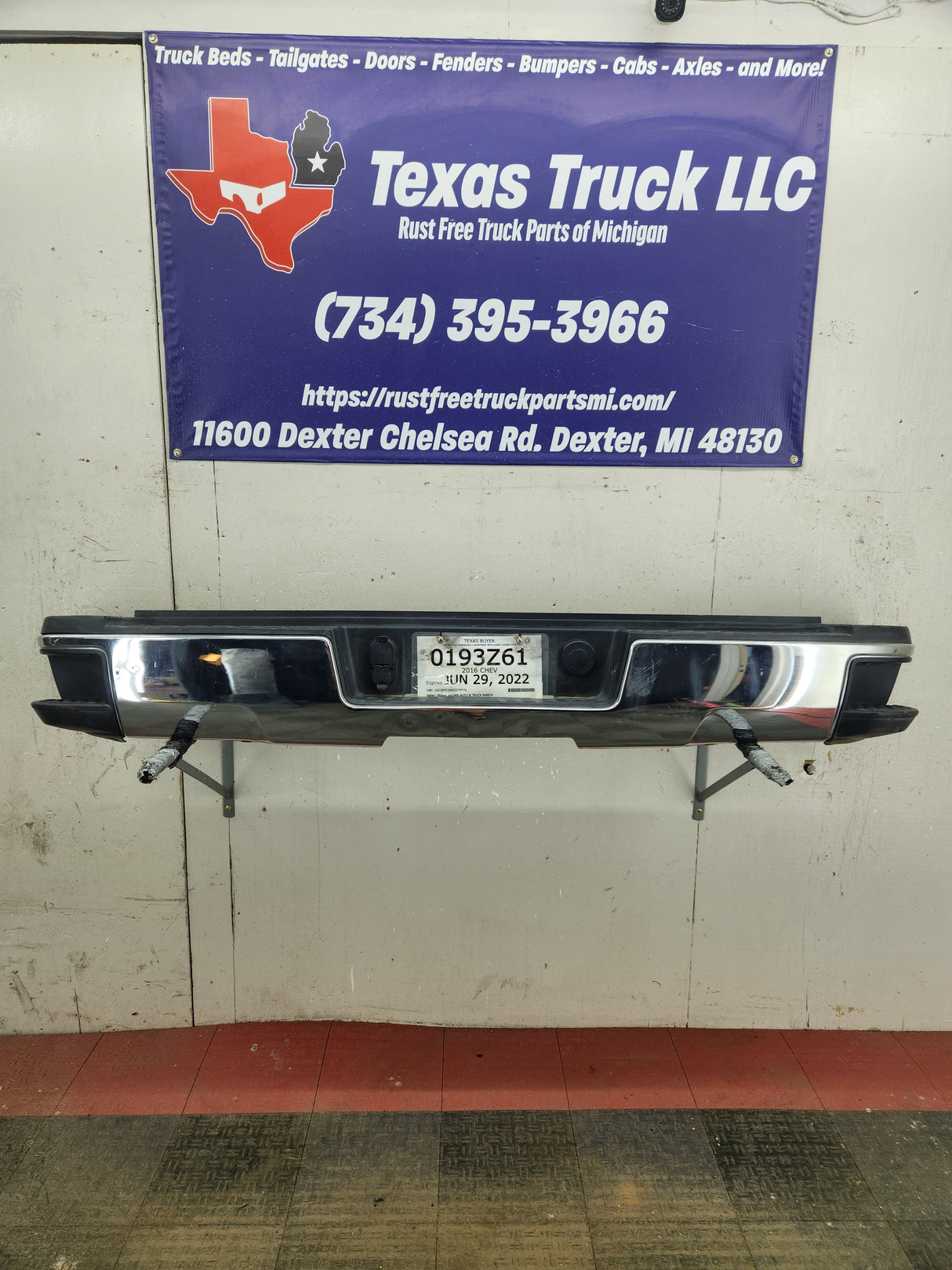 2015-2019 Chevrolet Silverado 1500HD 2500HD 3500 HD Rear Bumper