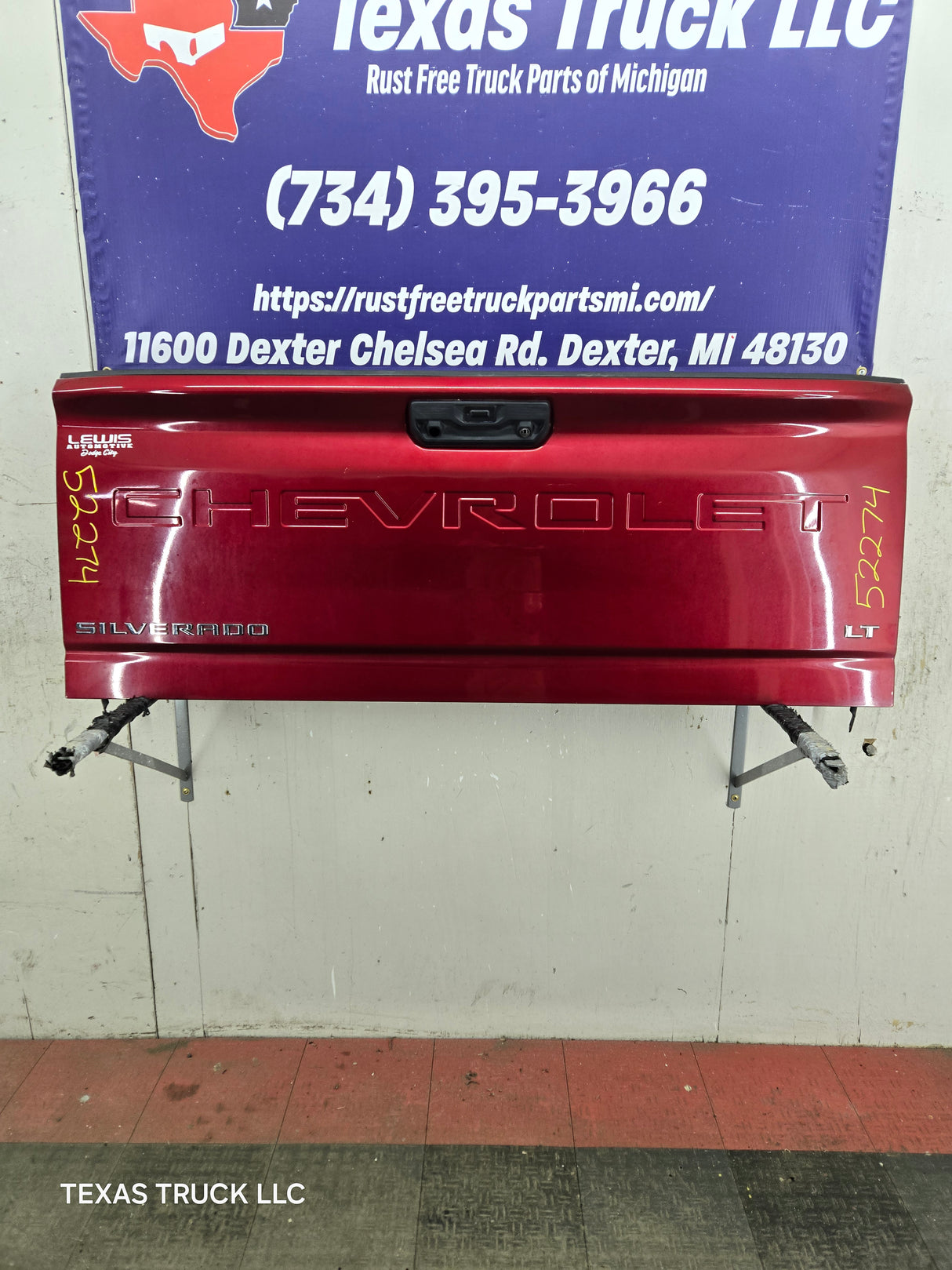 2019-2024 Chevrolet Silverado 2500 3500 Truck Tailgate