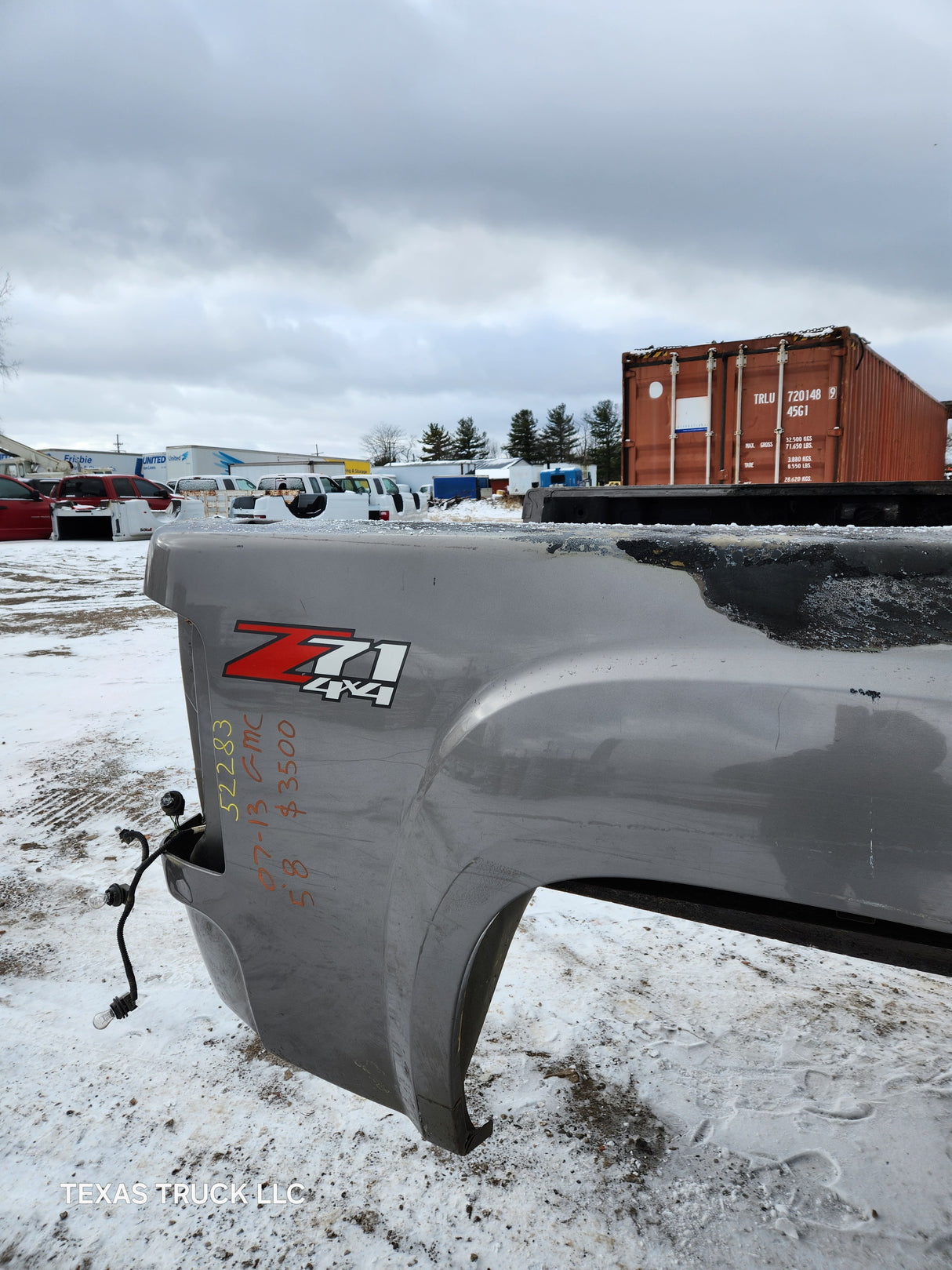 2007-2013 GMC Sierra 1500 5' 8" Short Truck Bed