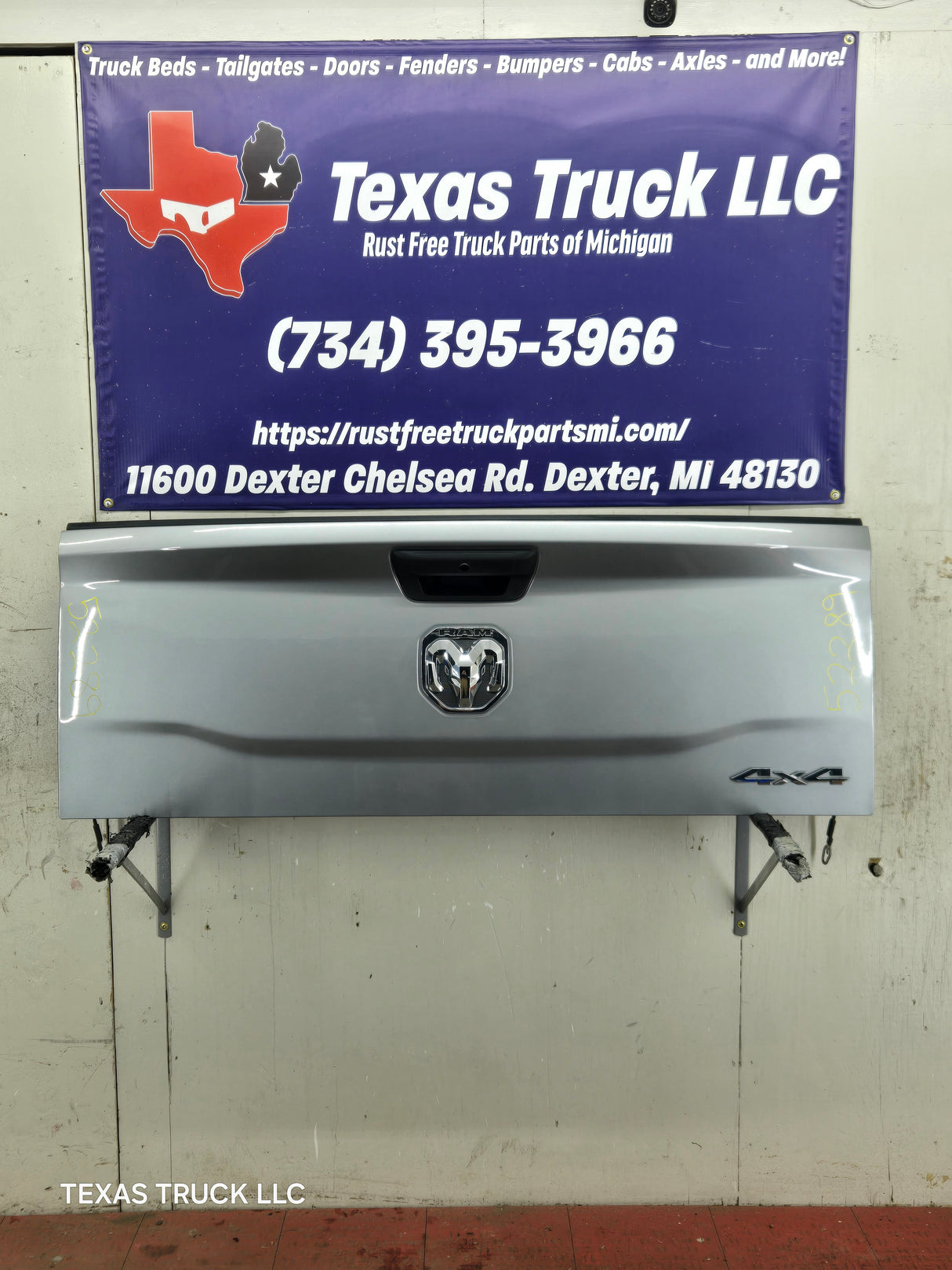 2019-2024 Dodge Ram 2500 3500 4500 5th Gen Truck Tailgate