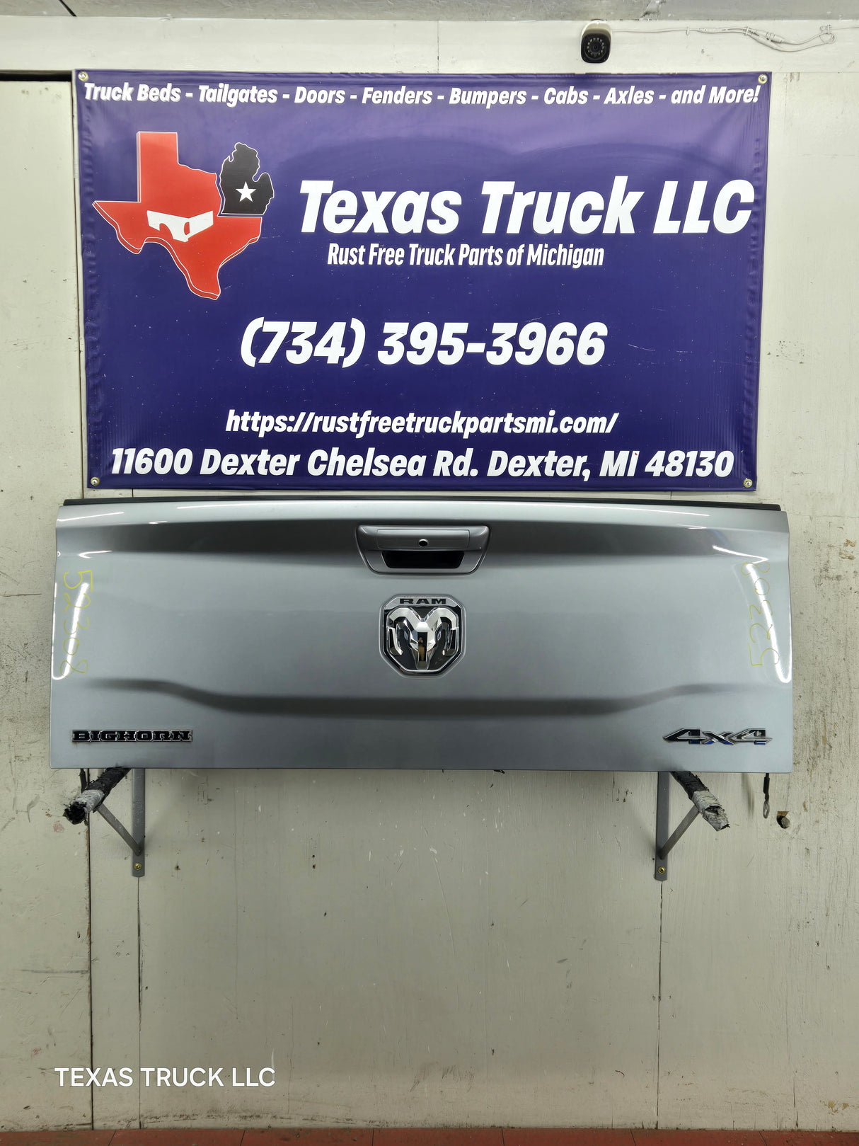 2019-2024 Dodge Ram 2500 3500 4500 5th Gen Tailgate