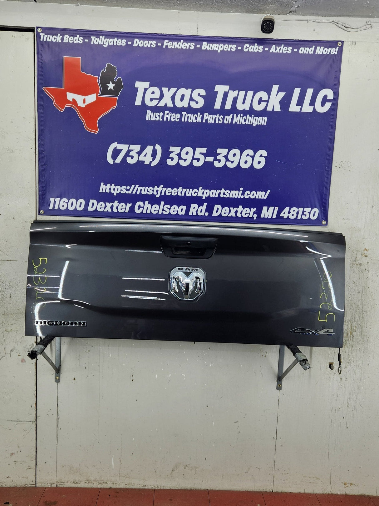 2019-2024 Dodge Ram 2500 3500 4500 5th Gen Tailgate