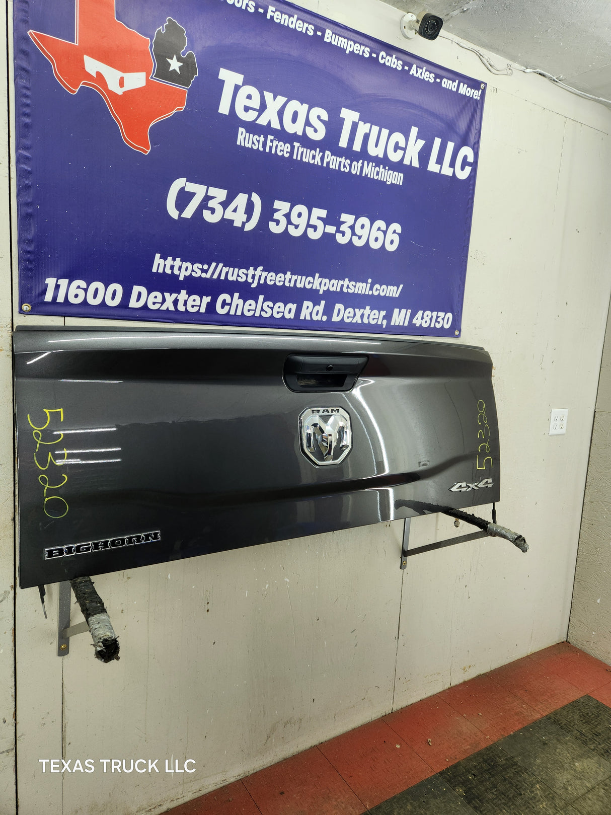 2019-2024 Dodge Ram 2500 3500 4500 5th Gen Tailgate