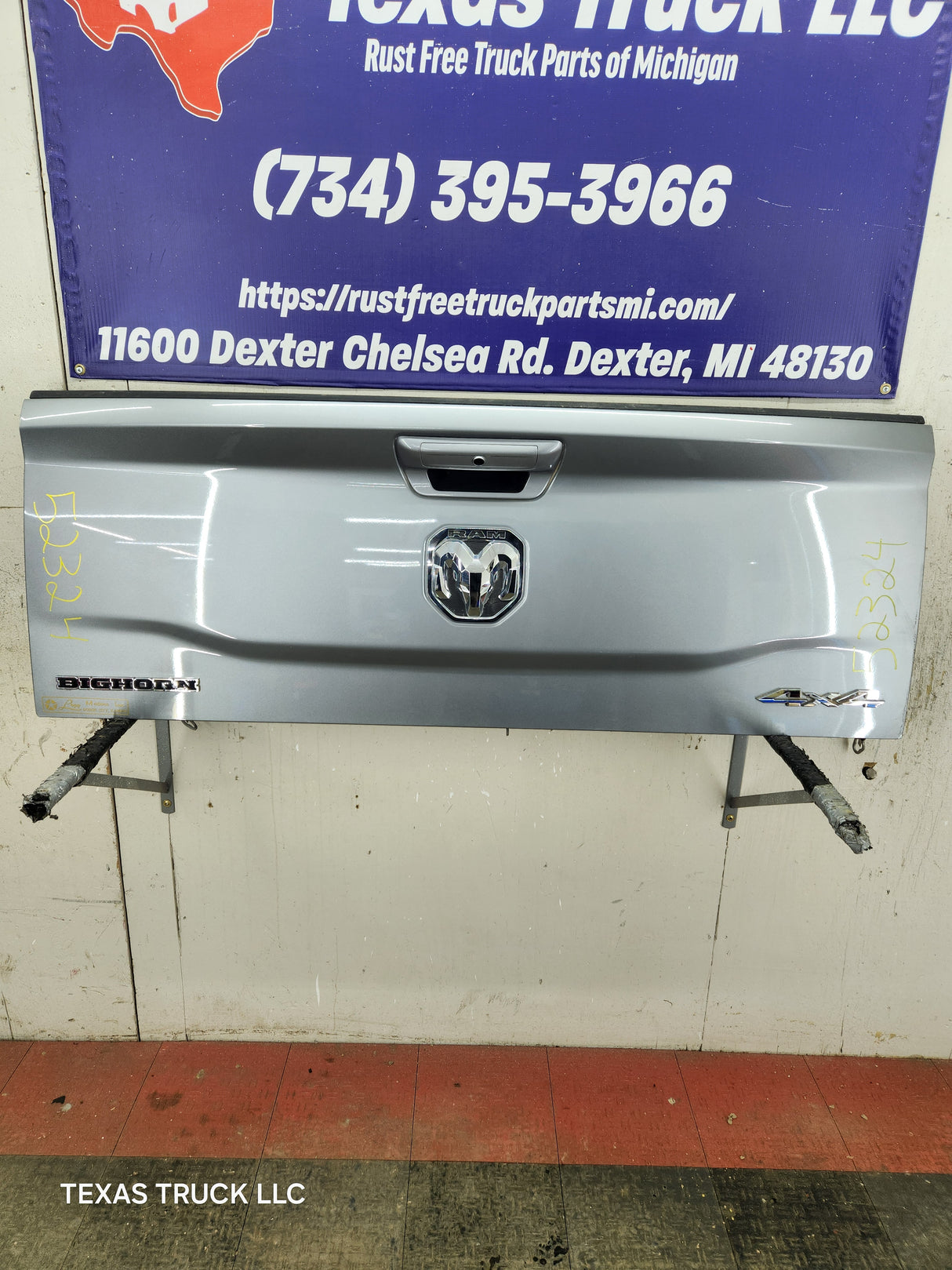 2019-2024 Dodge Ram 2500 3500 4500 5th Gen Tailgate