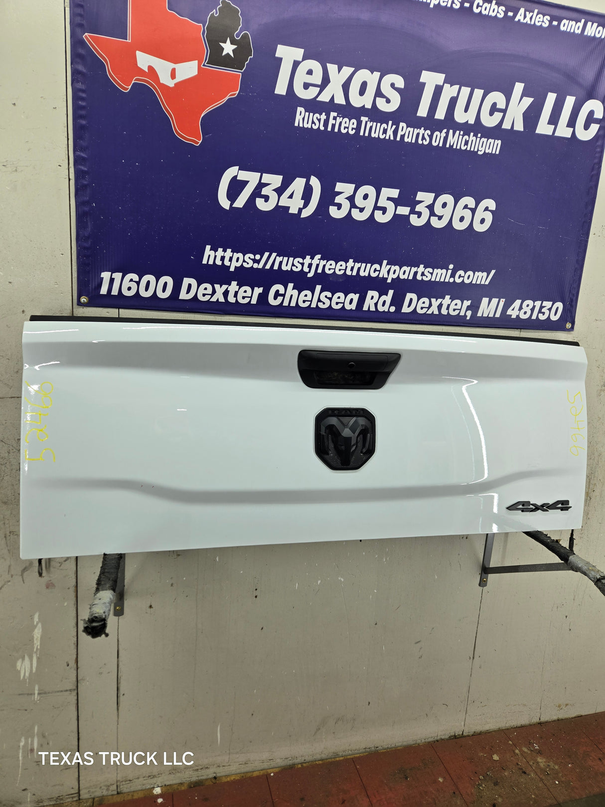 2019-2024 Dodge Ram 2500 3500 4500 5th Gen Tailgate