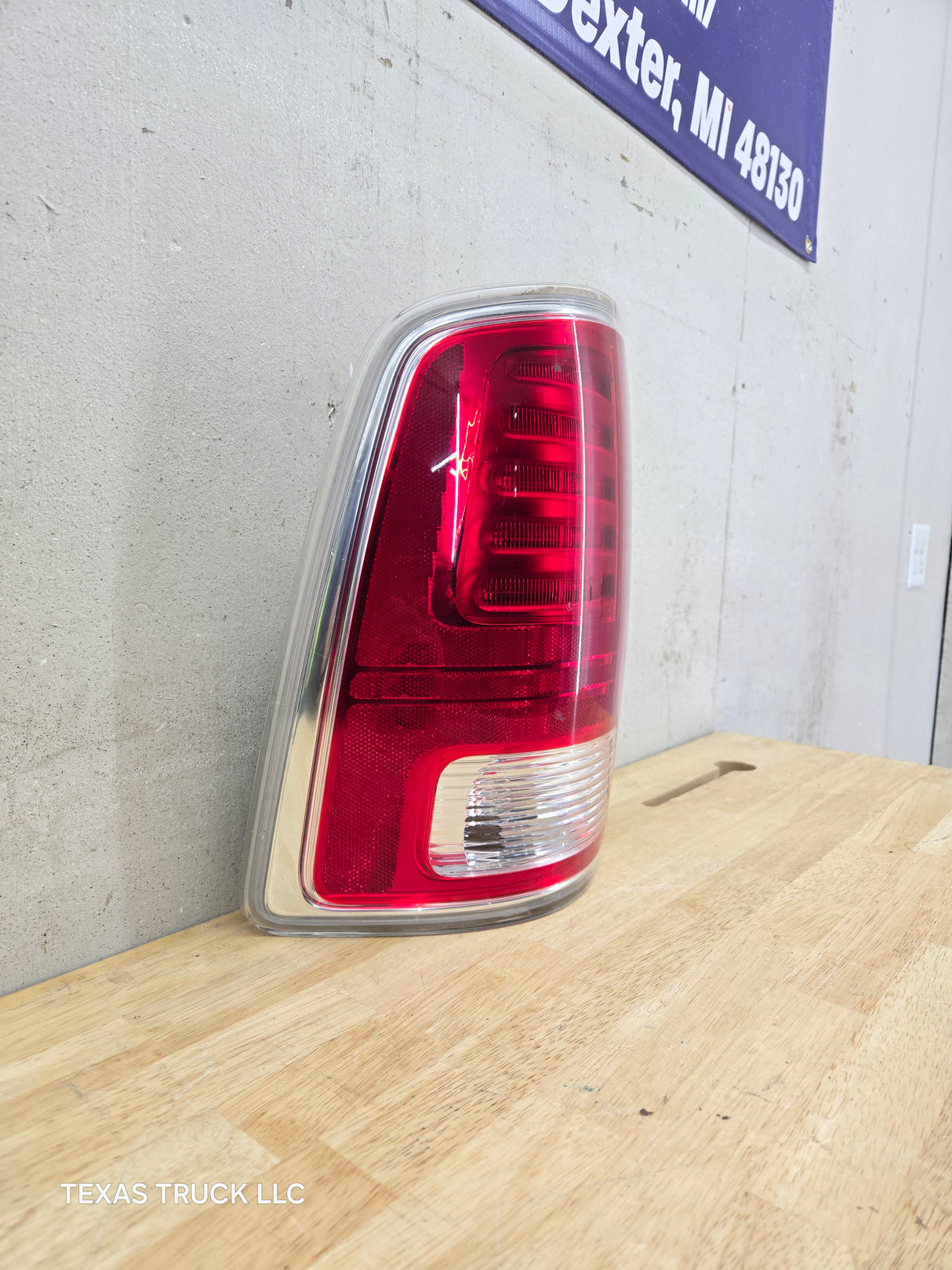 2013-2018 Dodge Ram 1500 2500 3500 LH Driver Side Tail Light