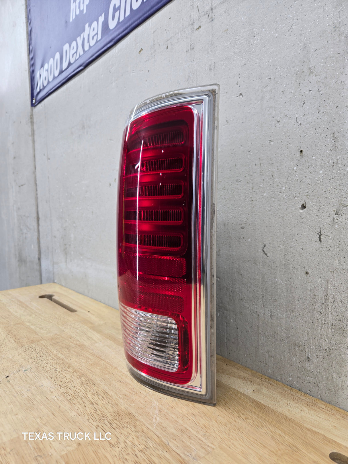 2013-2018 Dodge Ram 1500 2500 3500 LH Driver Side Tail Light