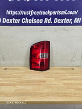 2007-2013 Chevrolet Silverado 1500 2500 3500 LH Driver Side Tail Light