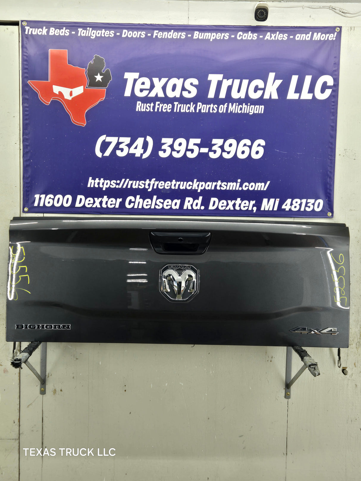 2019-2024 Dodge Ram 2500 3500 4500 5th Gen Tailgate