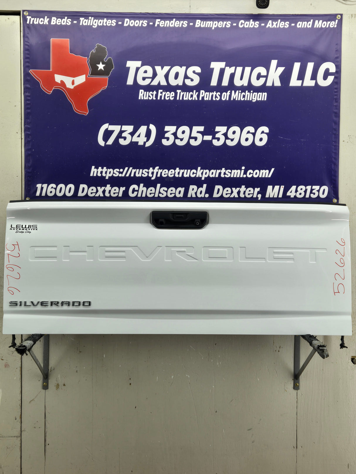 2019-2024 Chevrolet Silverado 2500 3500 Tailgate 2020 2021 2022 2023