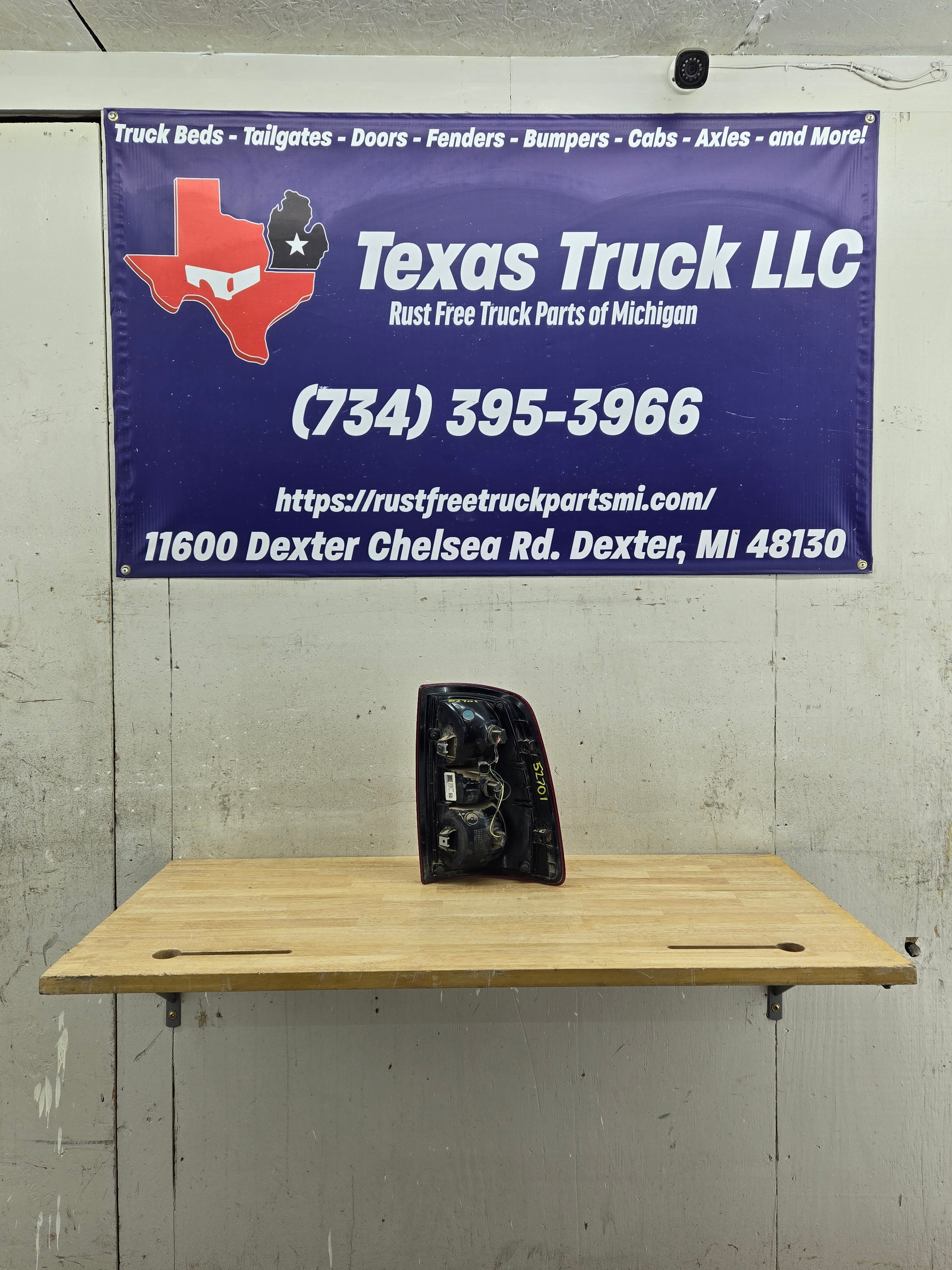 2019-2025 5th Gen Dodge Ram 2500 3500 LH Driver Side Tail Light