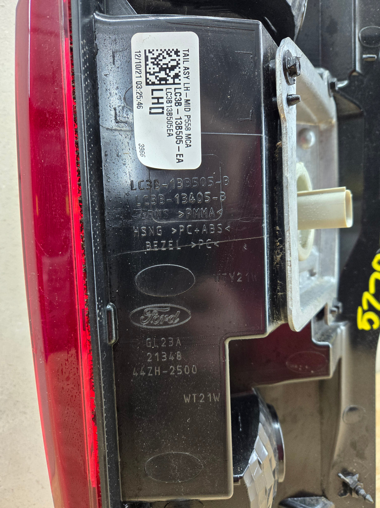 2020-2022 Ford Super Duty LH Driver Side Tail Light W/BLISS Radar Blind Spot LED REVERSE F250 F350 F450 F550 LC3B-13B505-EA