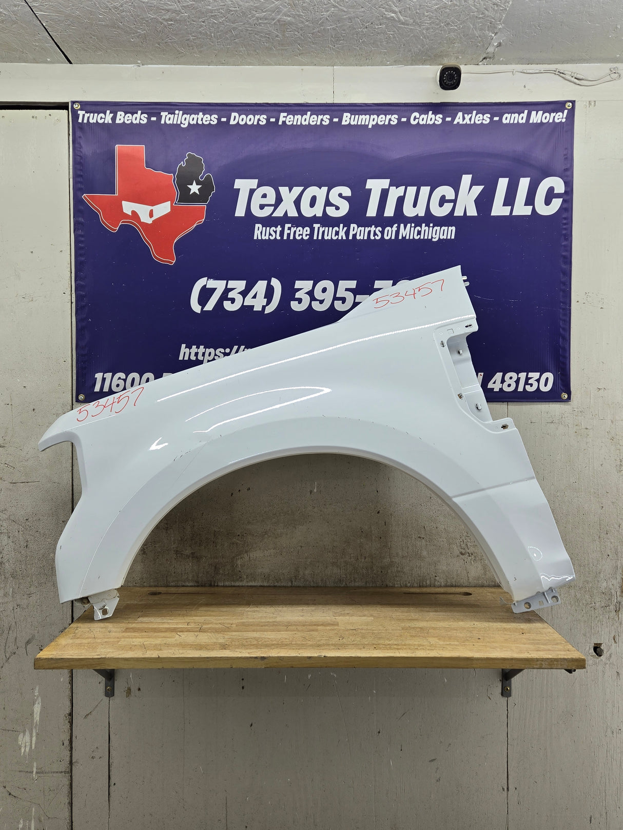 2017-2019 Ford Super Duty F250 F350 LH Driver Fender