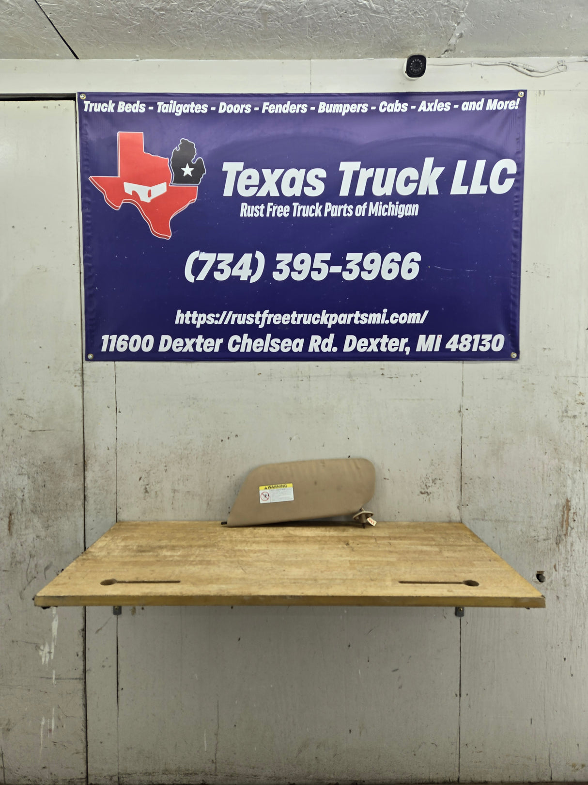 1999-2001 Ford Excursion / Super Duty Passenger Side Sun Visor With Light F250 F350 F450 F550 RH