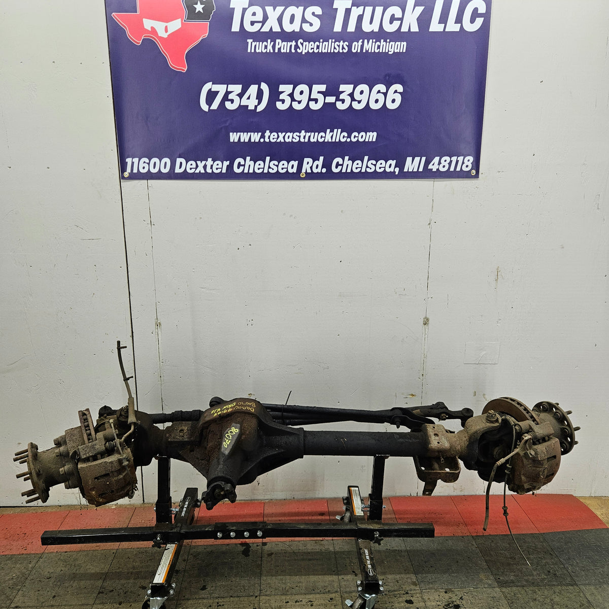 1999-2004 Ford Super Duty F350 DRW Front Axle 4.10 Gear Ratio Dually ...