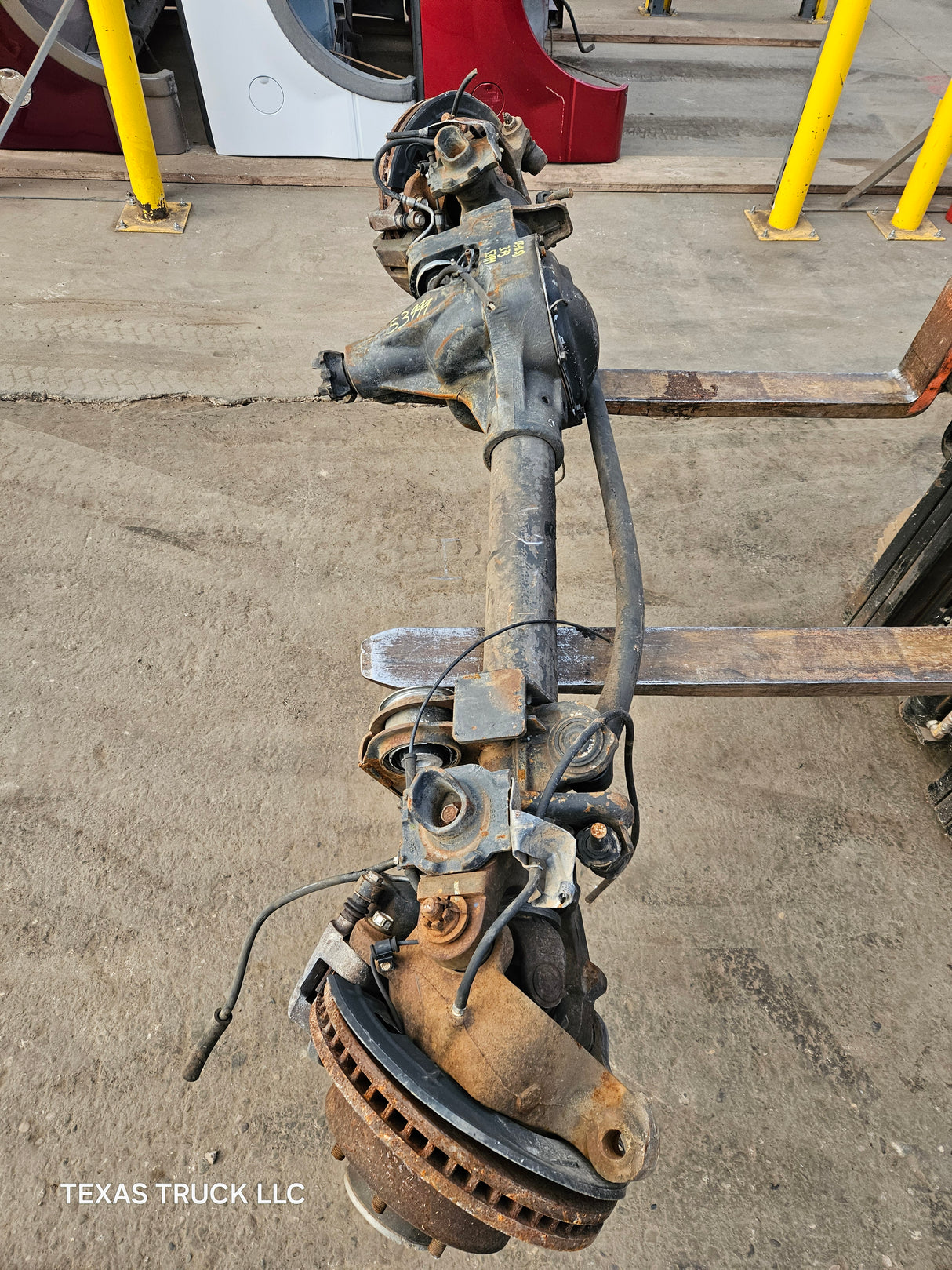 2005-2010 Ford Super Duty F250 F350 FRONT Axle 3.73 SRW