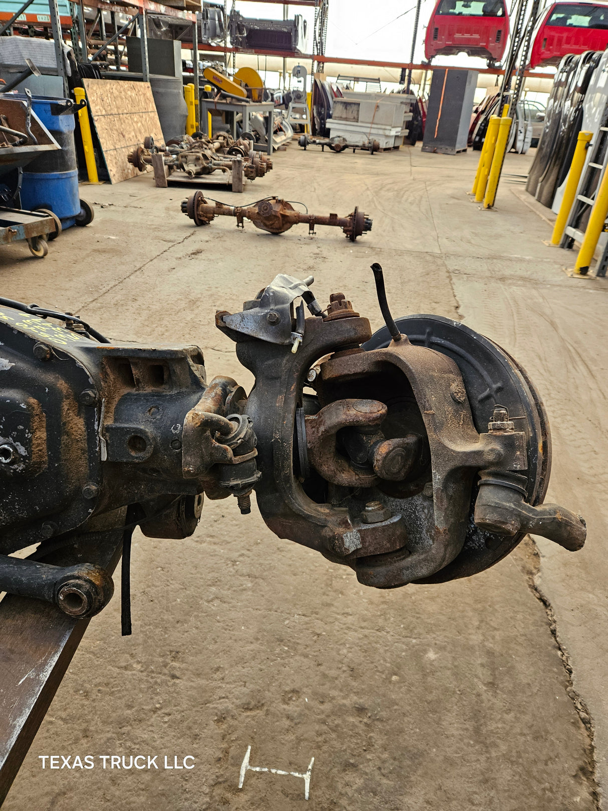 2005-2010 Ford Super Duty F250 F350 FRONT Axle 3.73 SRW
