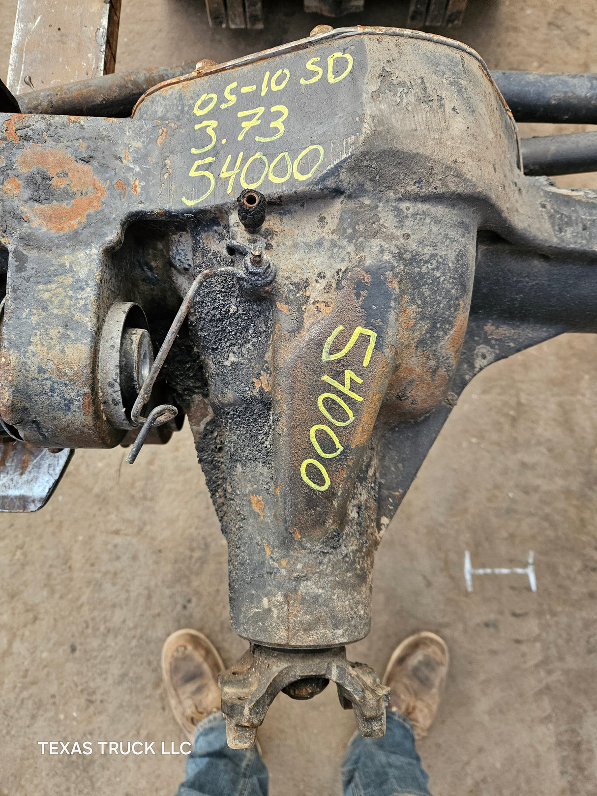 2005-2010 Ford Super Duty F250 F350 FRONT Axle SRW 3.73