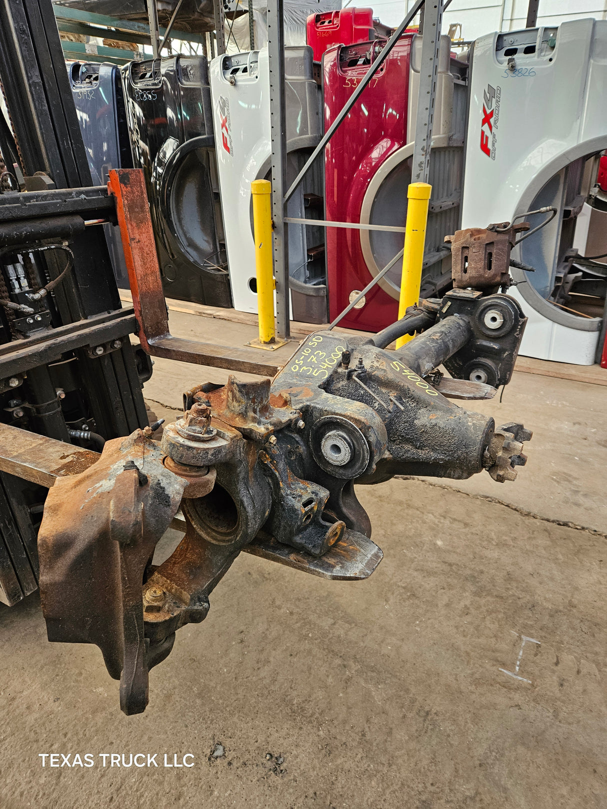 2005-2010 Ford Super Duty F250 F350 FRONT Axle SRW 3.73