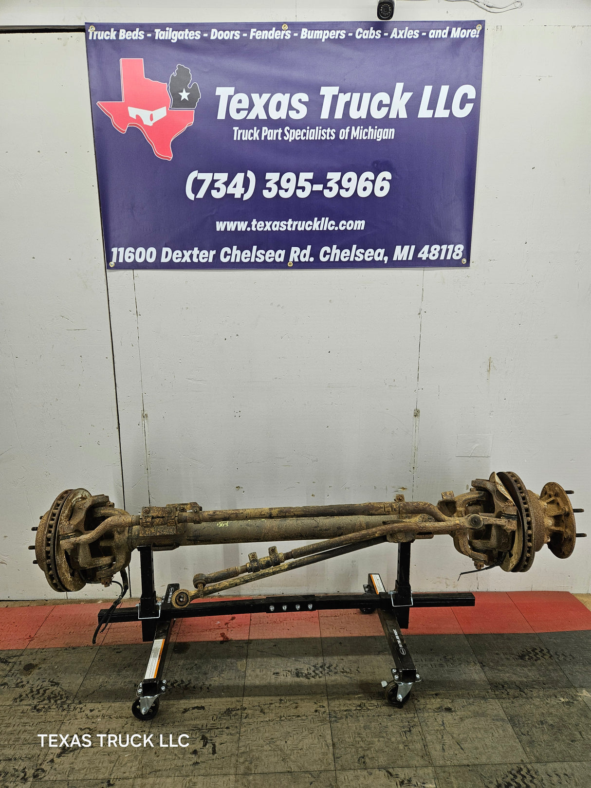 1999-2004 Ford Super Duty F450 F550 FRONT Axle 2wd
