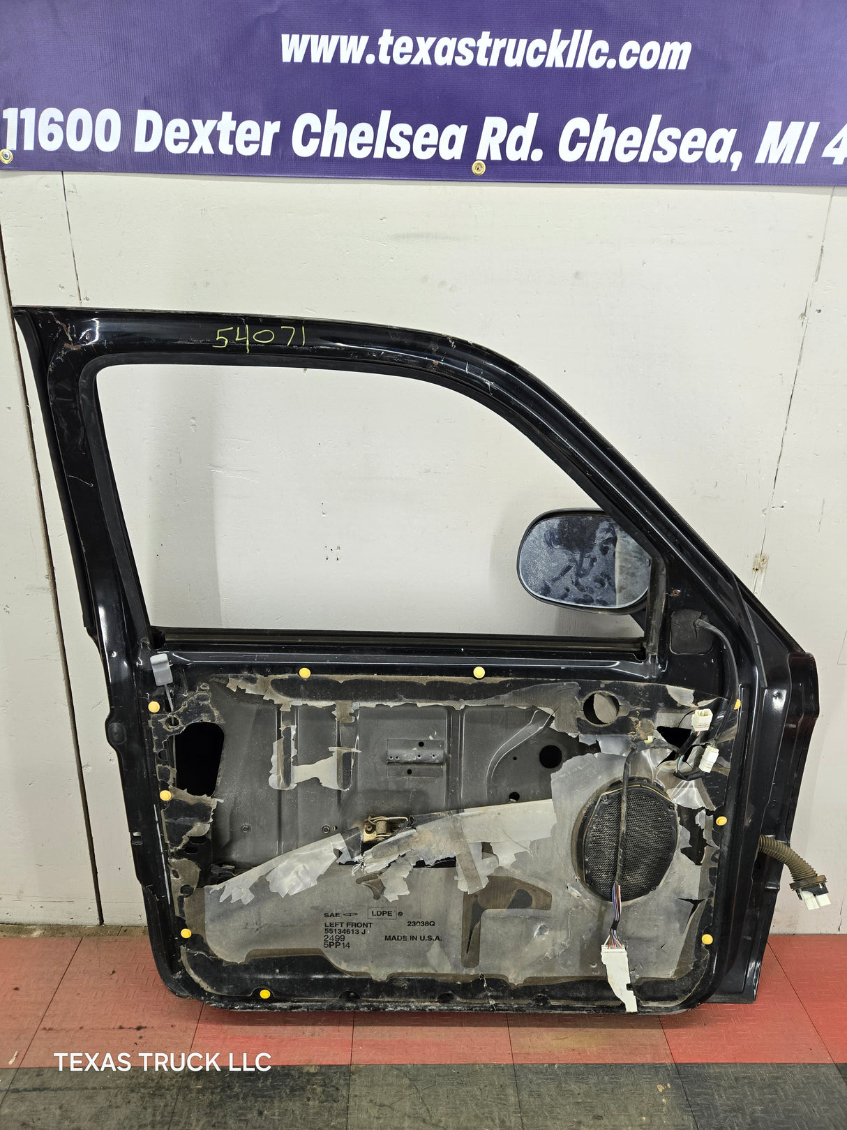 1994-2002 Dodge Ram 2nd Gen Driver Door 1500 2500 3500 Round Corner