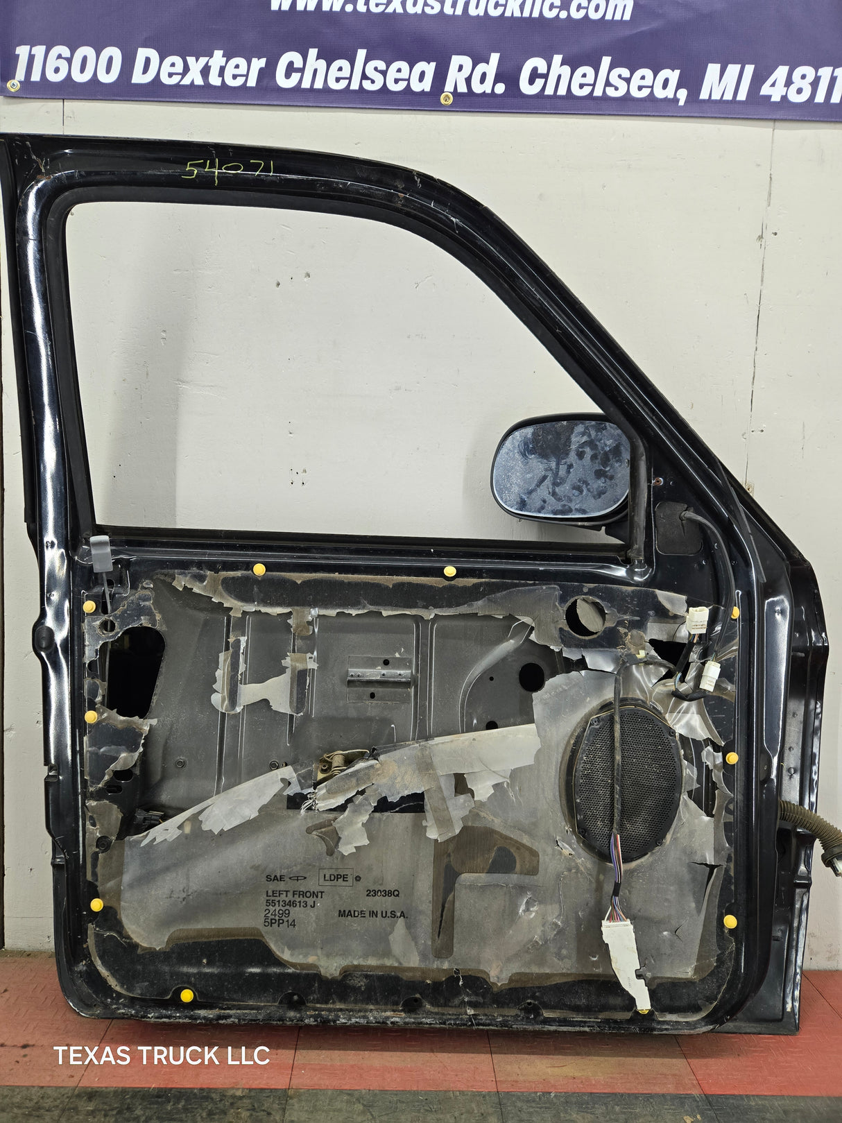 1994-2002 Dodge Ram 2nd Gen Driver Door 1500 2500 3500 Round Corner