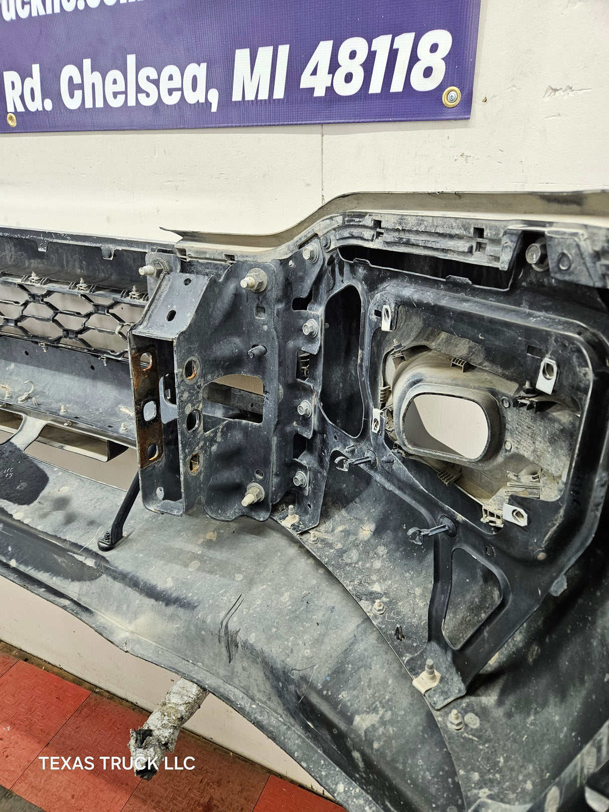 2019-2024 Dodge Ram 2500 3500 5th Gen Front Bumper With Parking Aid Sensor Holes
