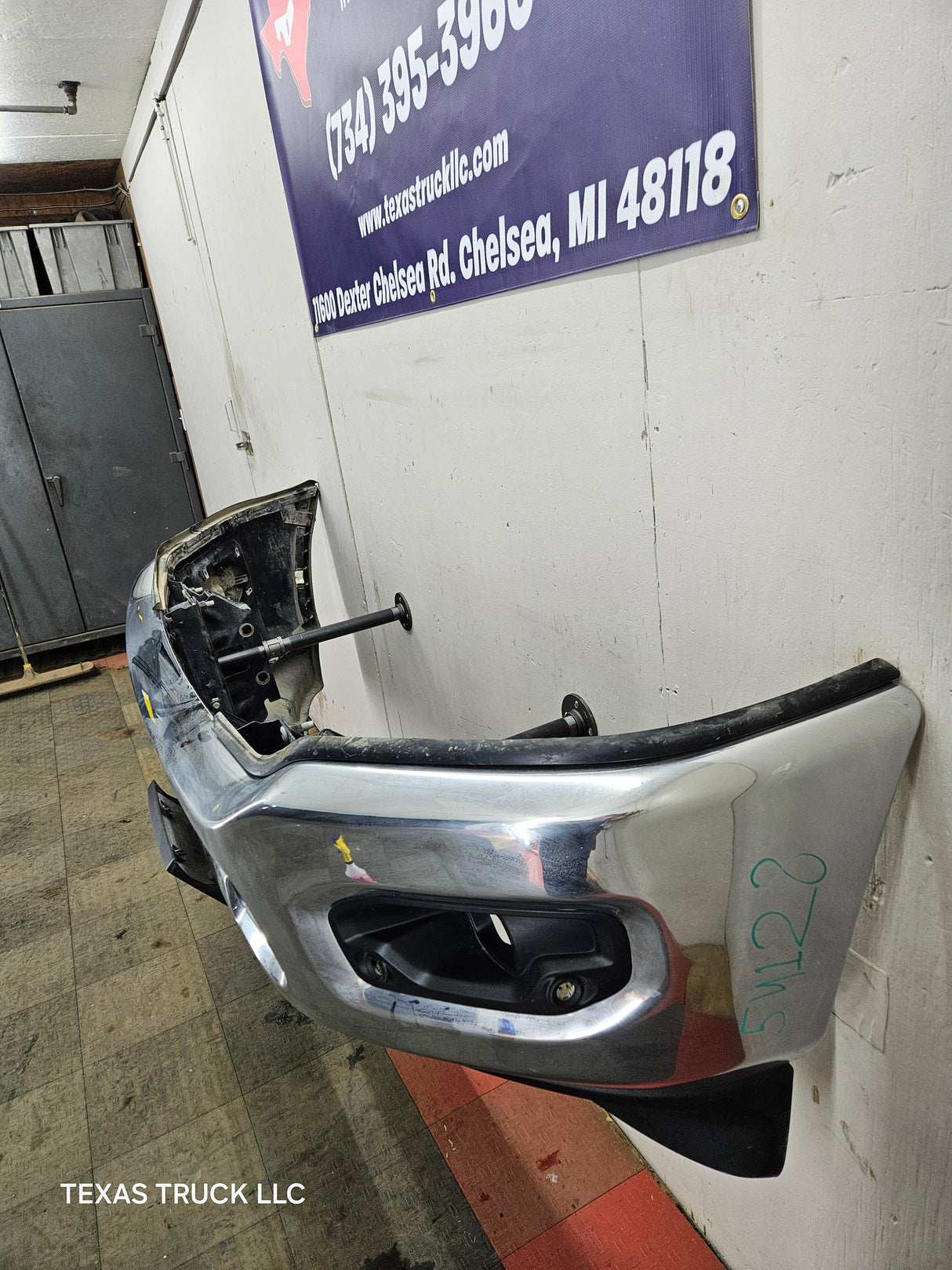 2019-2024 Dodge Ram 2500 3500 5th Gen Front Bumper with parking aid sensor holes