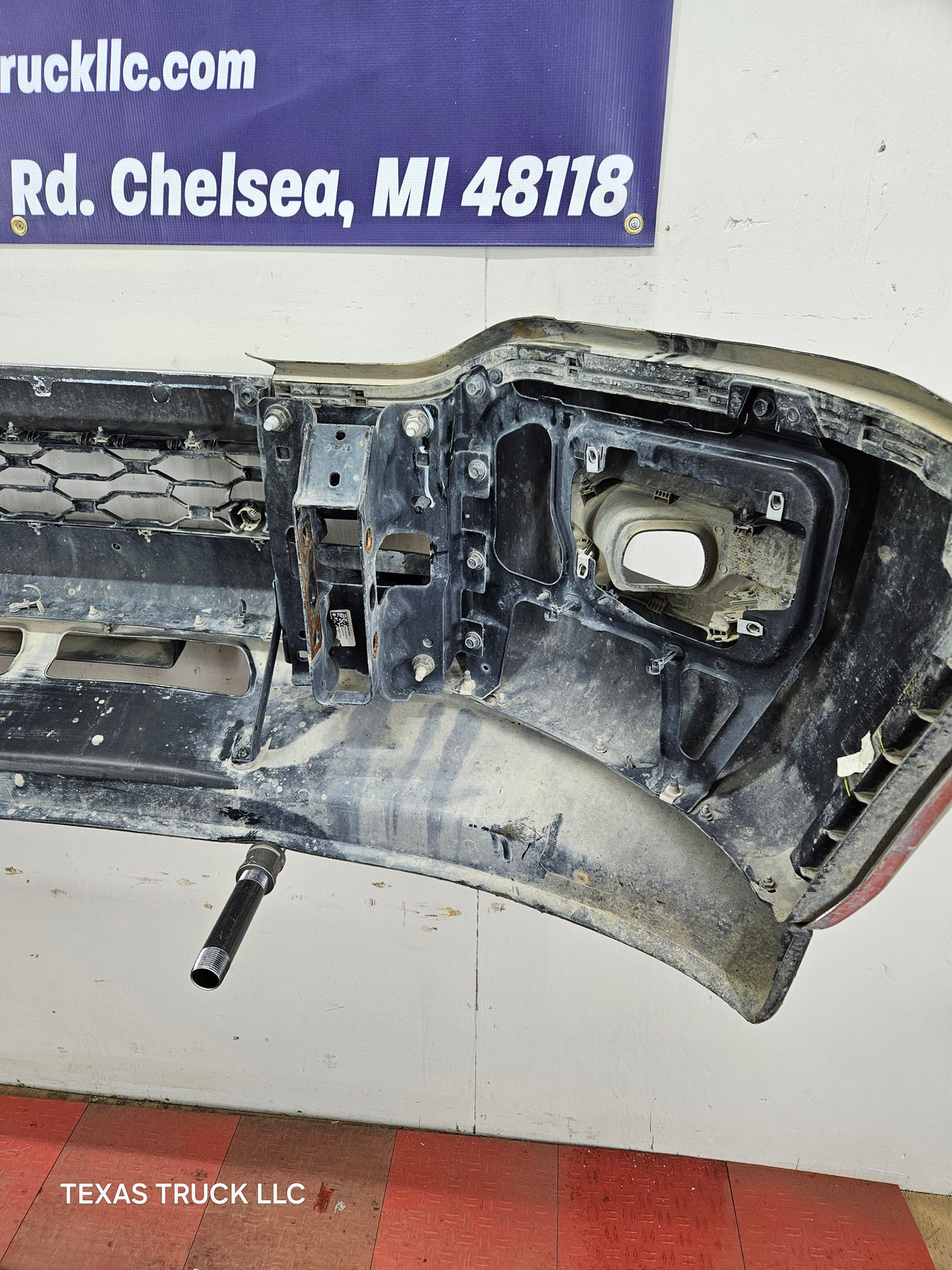 2019-2024 Dodge Ram 2500 3500 5th Gen Front Bumper with parking aid sensor holes