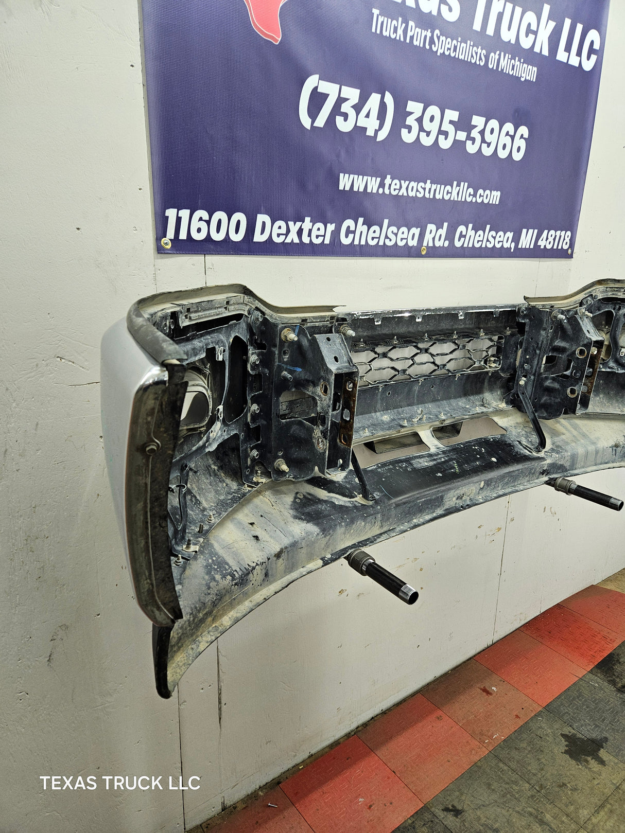 2019-2024 Dodge Ram 2500 3500 5th Gen Front Bumper with parking aid sensor holes