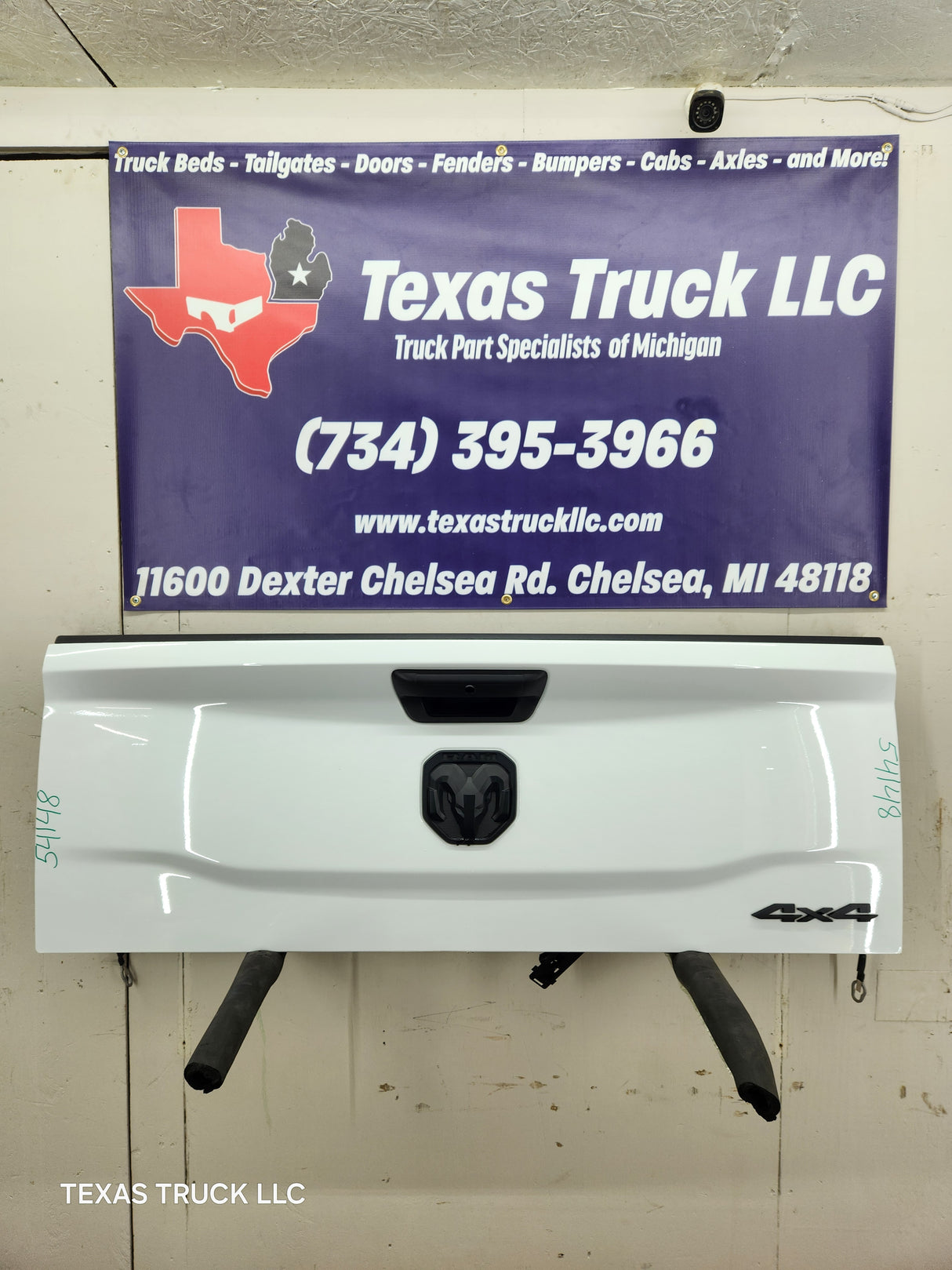 2019-2025 Dodge Ram 2500 3500 4500 5th Gen Tailgate