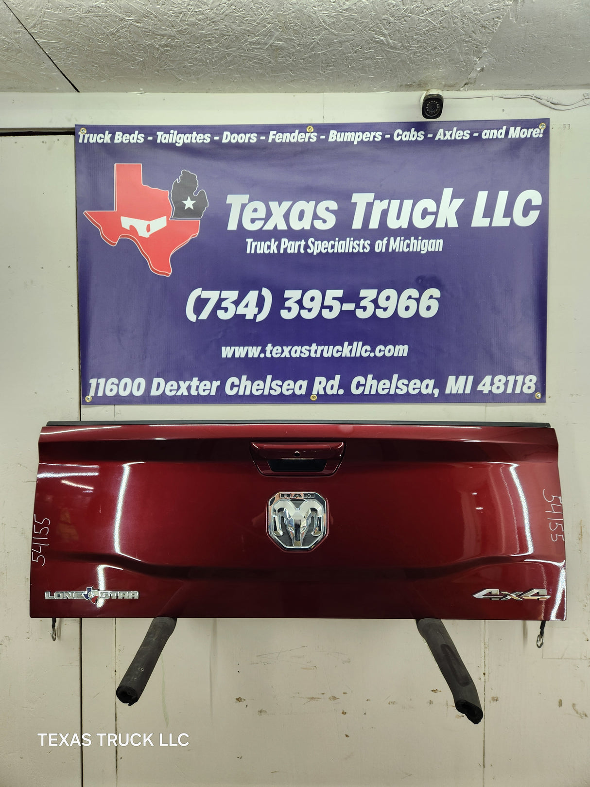 2019-2025 Dodge Ram 2500 3500 4500 5th Gen Tailgate