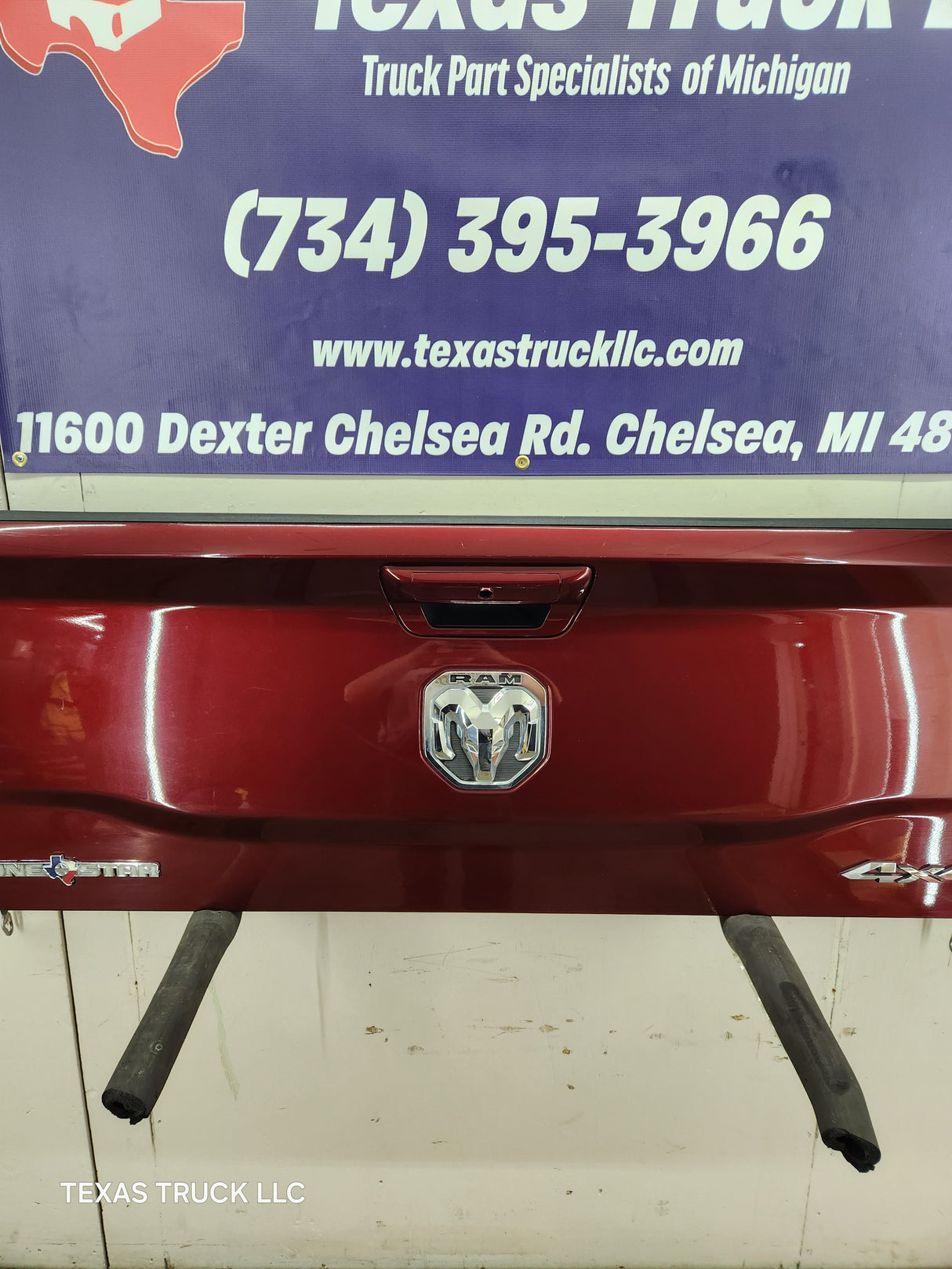 2019-2025 Dodge Ram 2500 3500 4500 5th Gen Tailgate
