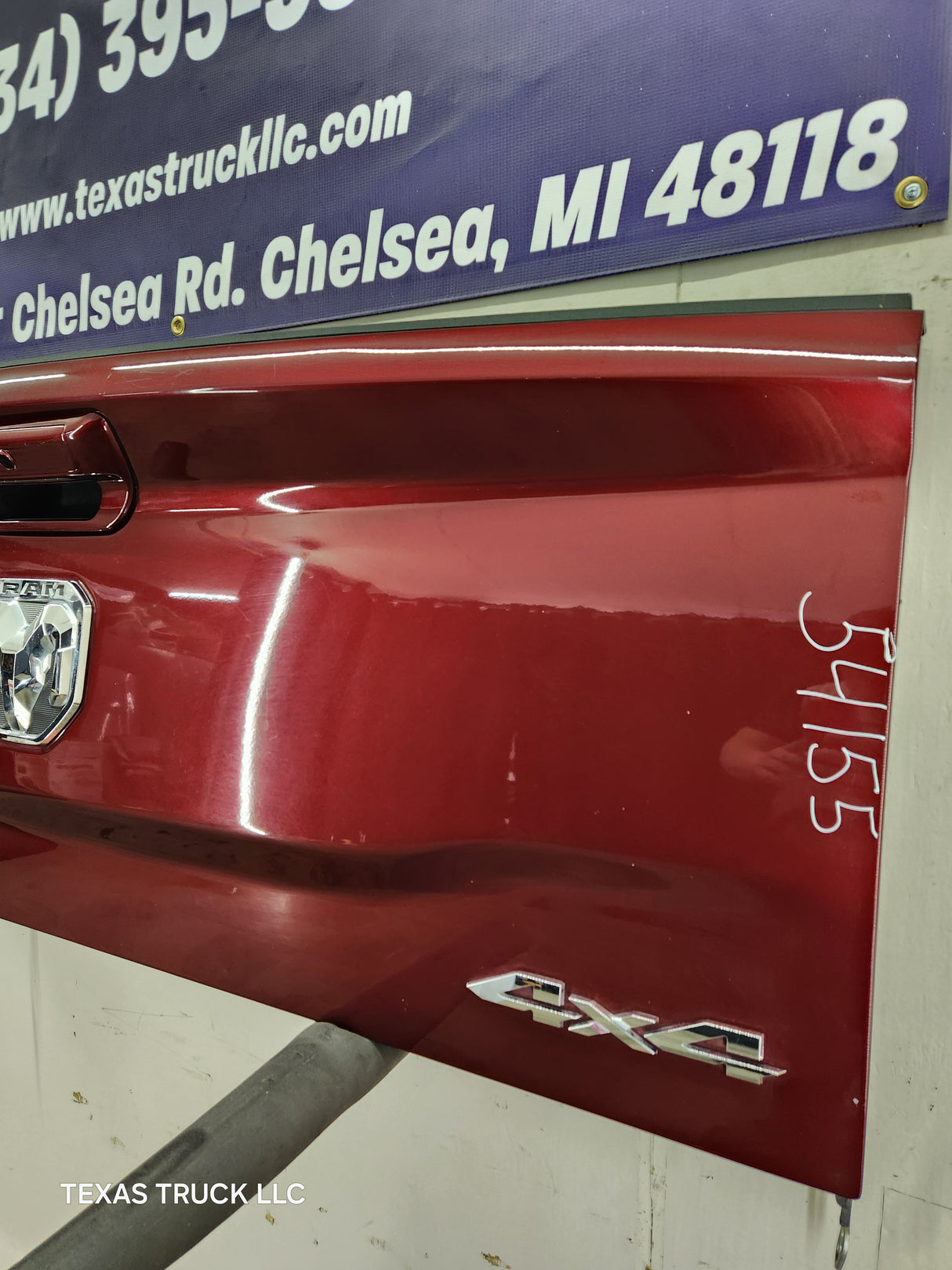 2019-2025 Dodge Ram 2500 3500 4500 5th Gen Tailgate