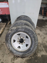 2005-2016 Ford Super Duty F250 F350 Steel Wheels and Tires 17" 8x170