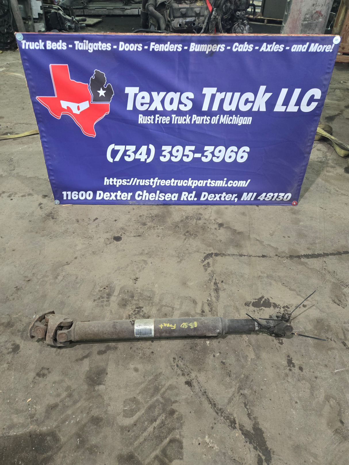 2003-2010 Ford F250 F350 F450 F550 Super Duty Front Drive Shaft 5C34-4A376-DF