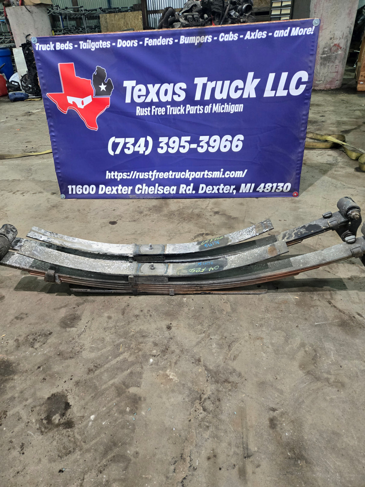 1999-2007 Ford F250 F350 Super Duty Rear Leaf Springs