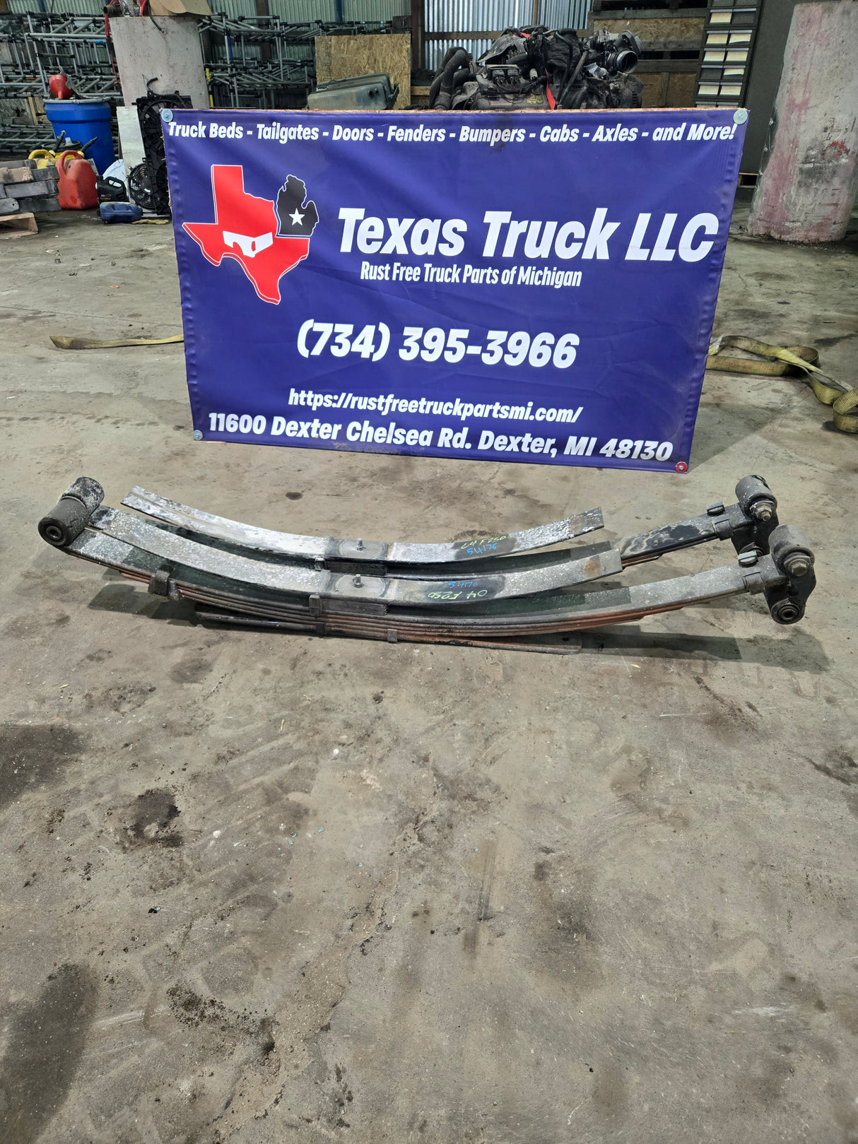1999-2007 Ford F250 F350 Super Duty Rear Leaf Springs