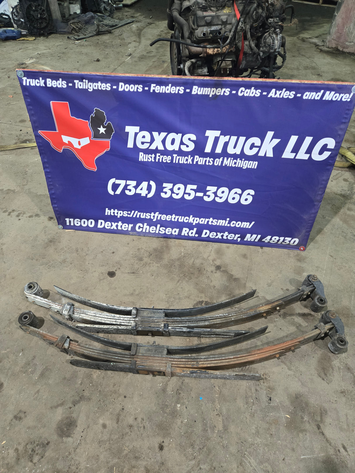 1999-2007 Ford F250 F350 Super Duty Rear Leaf Springs