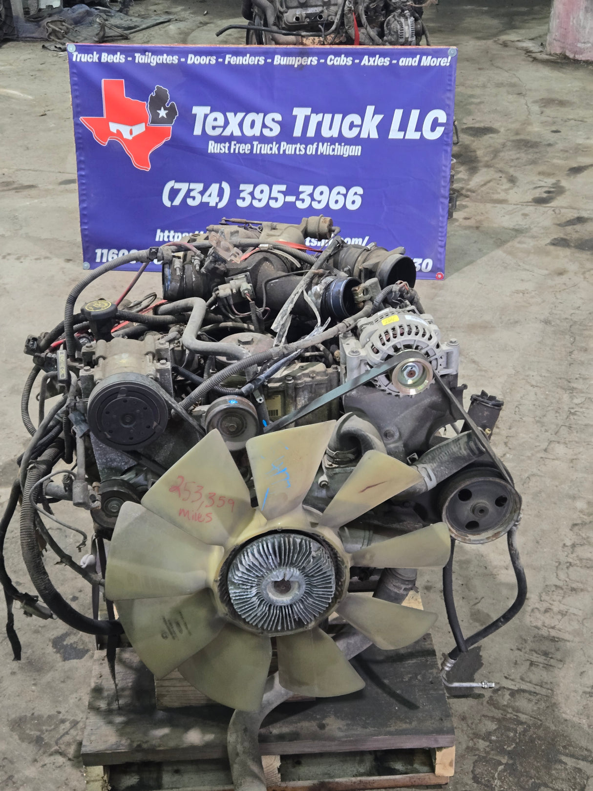 1999-2003 7.3L Power Stroke Diesel Engine Ford Super Duty F250 F350 F450 F550 International Navistar