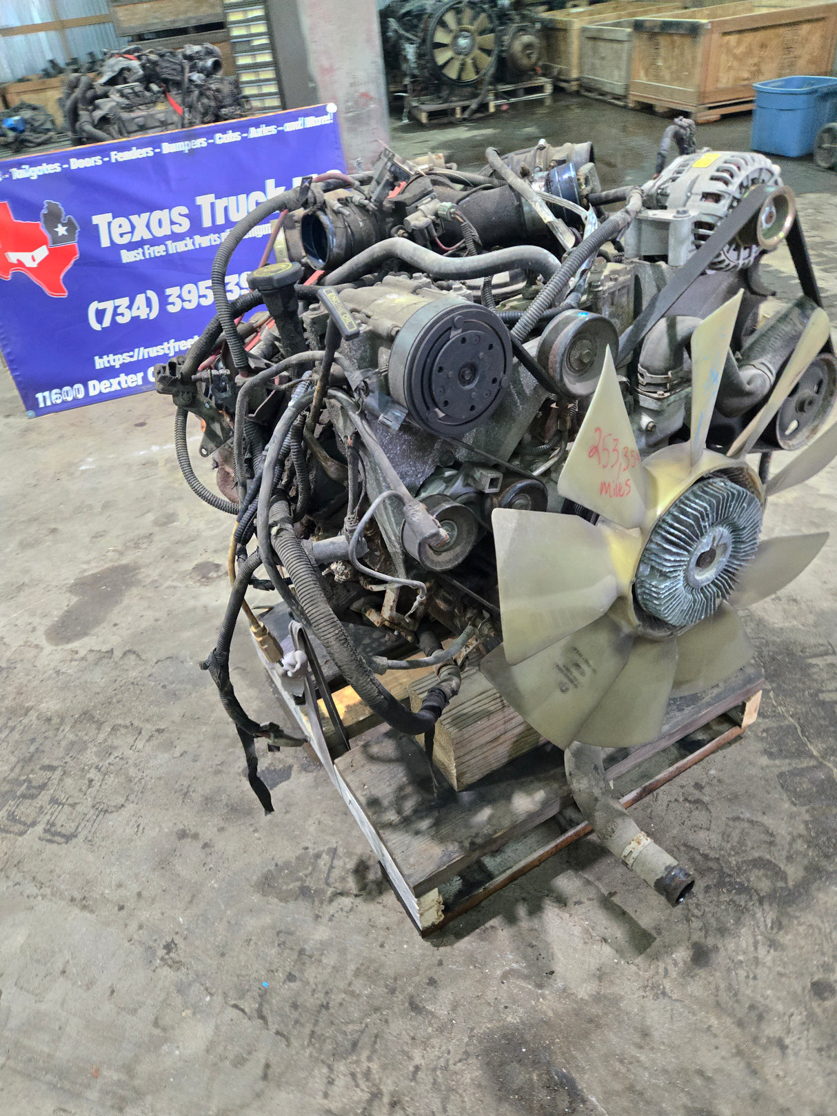 1999-2003 7.3L Power Stroke Diesel Engine Ford Super Duty F250 F350 F450 F550 International Navistar