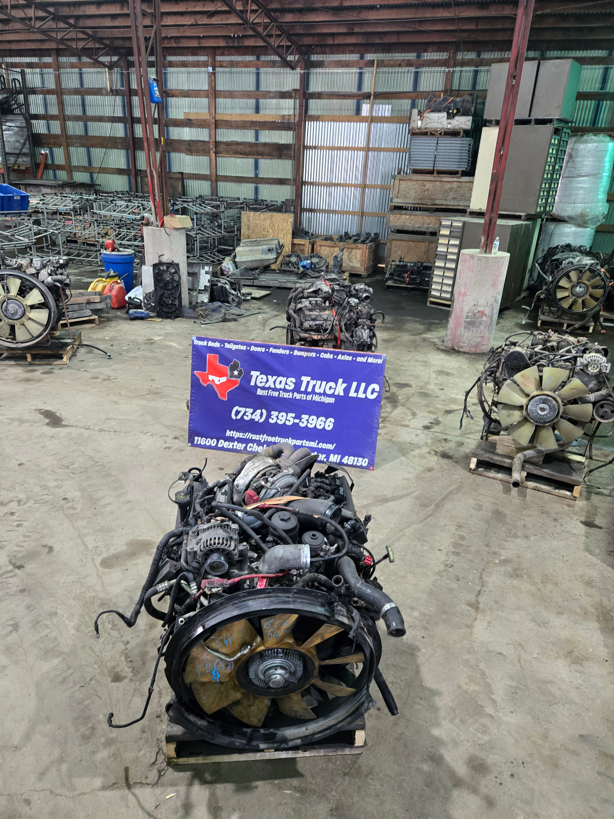 2004.5-2007 6.0L Power Stroke Diesel Engine Ford Super Duty F250 F350 F450 F550 International Navistar