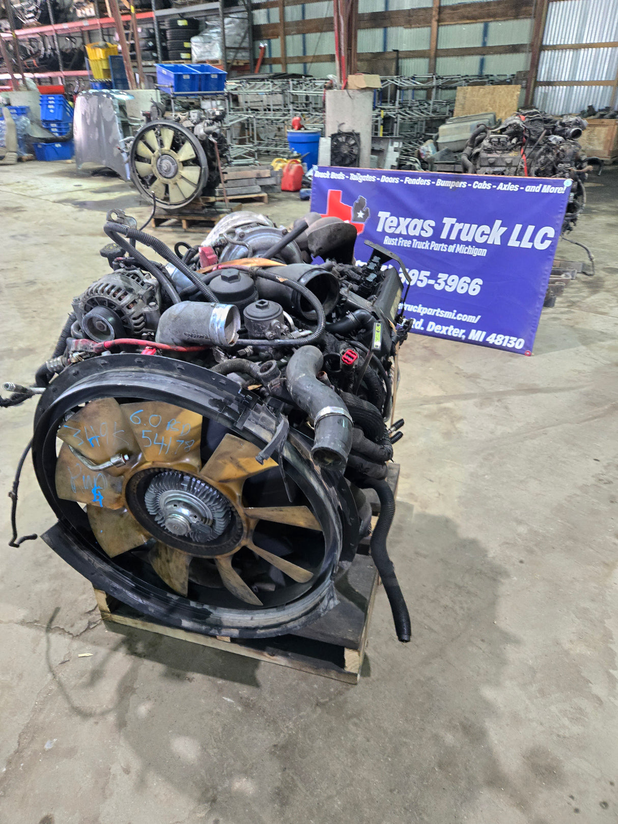 2004.5-2007 6.0L Power Stroke Diesel Engine Ford Super Duty F250 F350 F450 F550 International Navistar