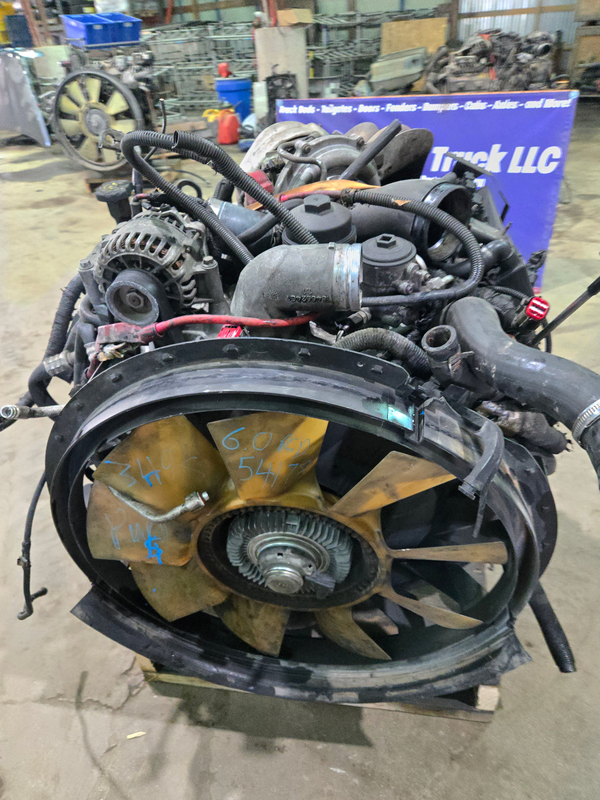 2004.5-2007 6.0L Power Stroke Diesel Engine Ford Super Duty F250 F350 F450 F550 International Navistar