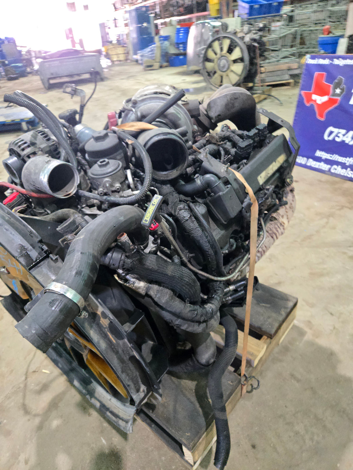 2004.5-2007 6.0L Power Stroke Diesel Engine Ford Super Duty F250 F350 F450 F550 International Navistar