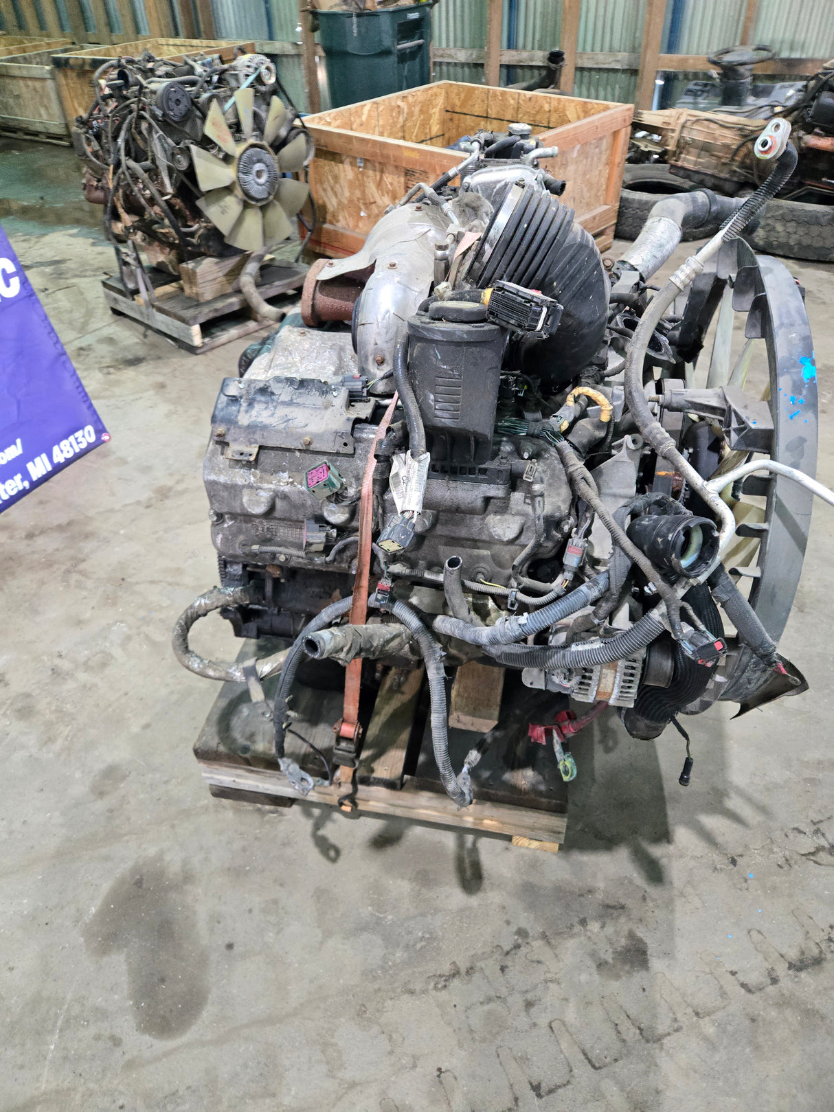 2008-2010 6.4L Power Stroke Diesel Engine Ford Super Duty F250 F350 F450 F550 International Navistar