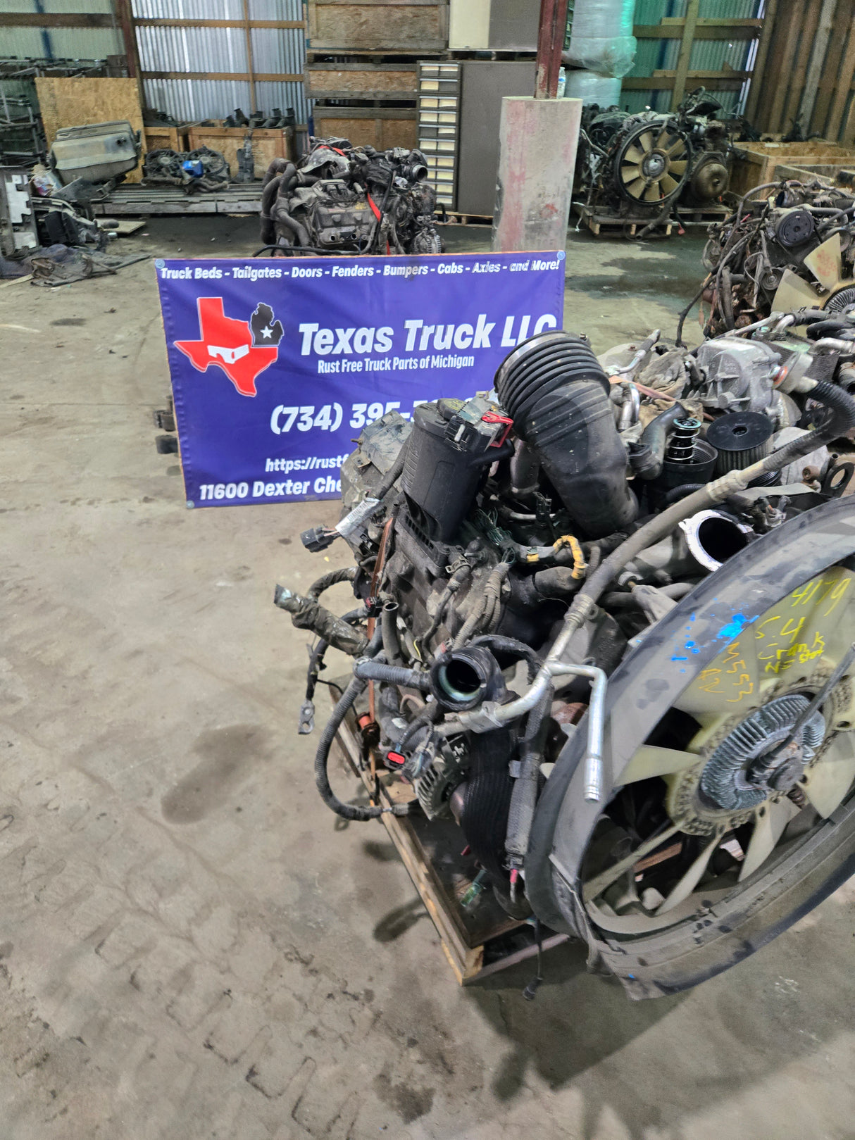 2008-2010 6.4L Power Stroke Diesel Engine Ford Super Duty F250 F350 F450 F550 International Navistar