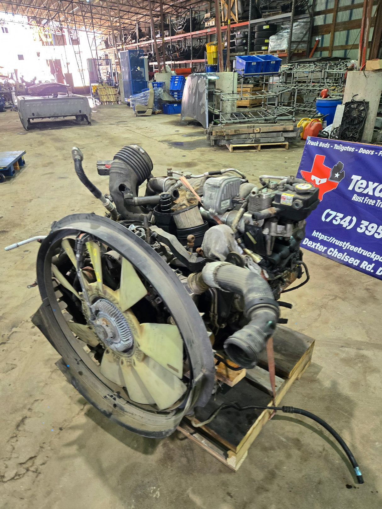2008-2010 6.4L Power Stroke Diesel Engine Ford Super Duty F250 F350 F450 F550 International Navistar