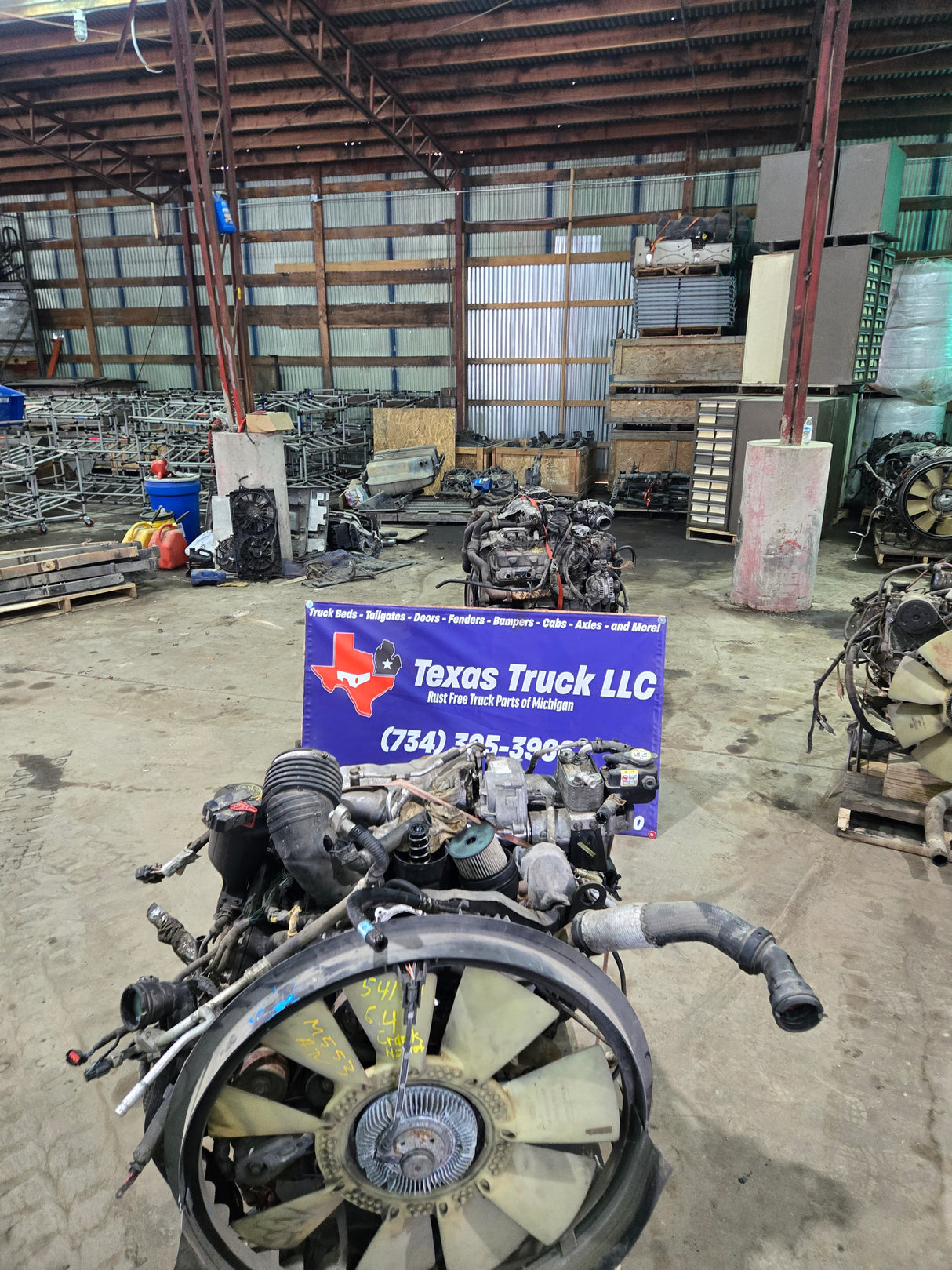 2008-2010 6.4L Power Stroke Diesel Engine Ford Super Duty F250 F350 F450 F550 International Navistar