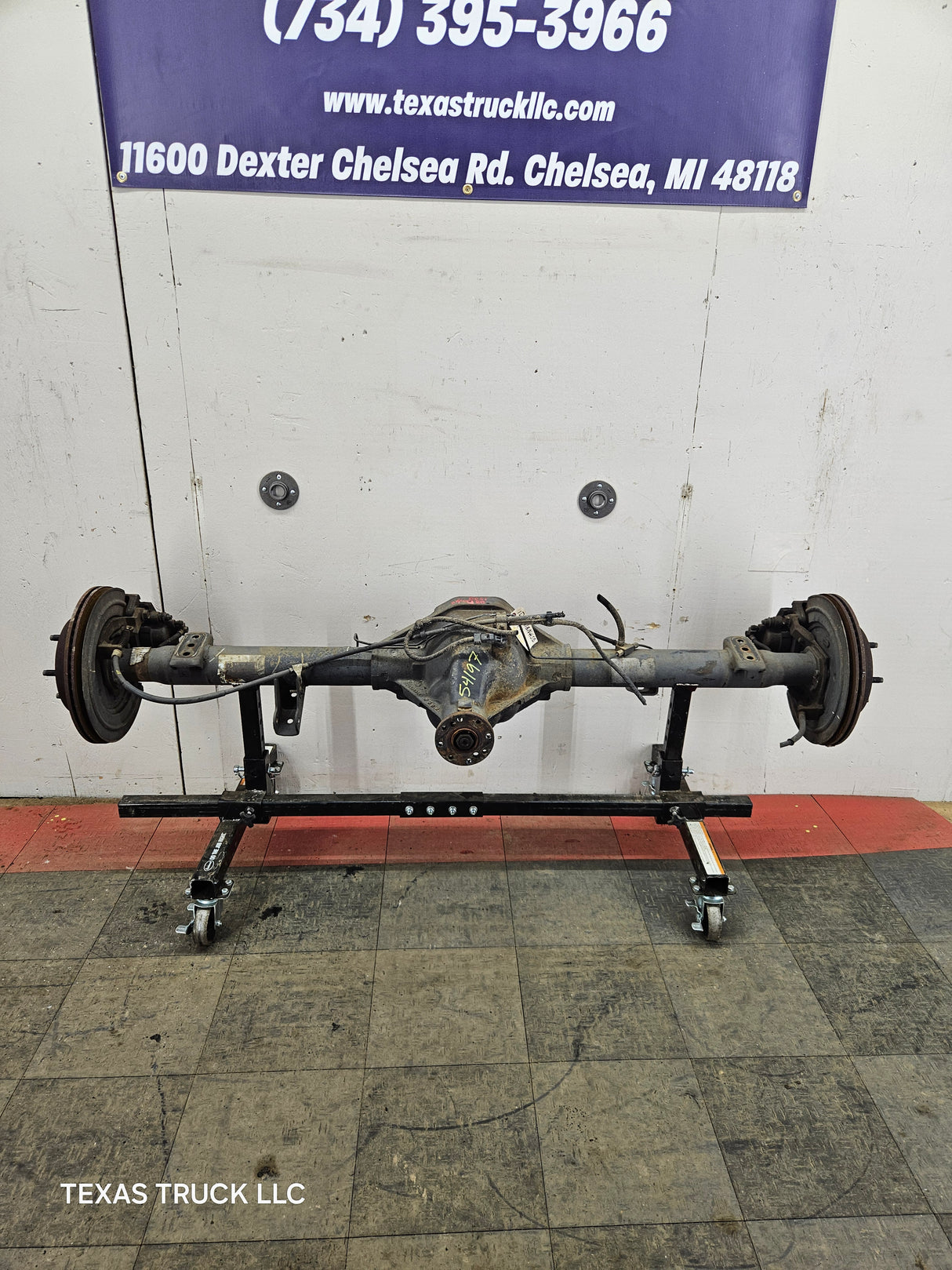 2002-2005 Dodge Ram 1500 Rear Axle 3.92 Gear Ratio 3rd Gen 9.25"